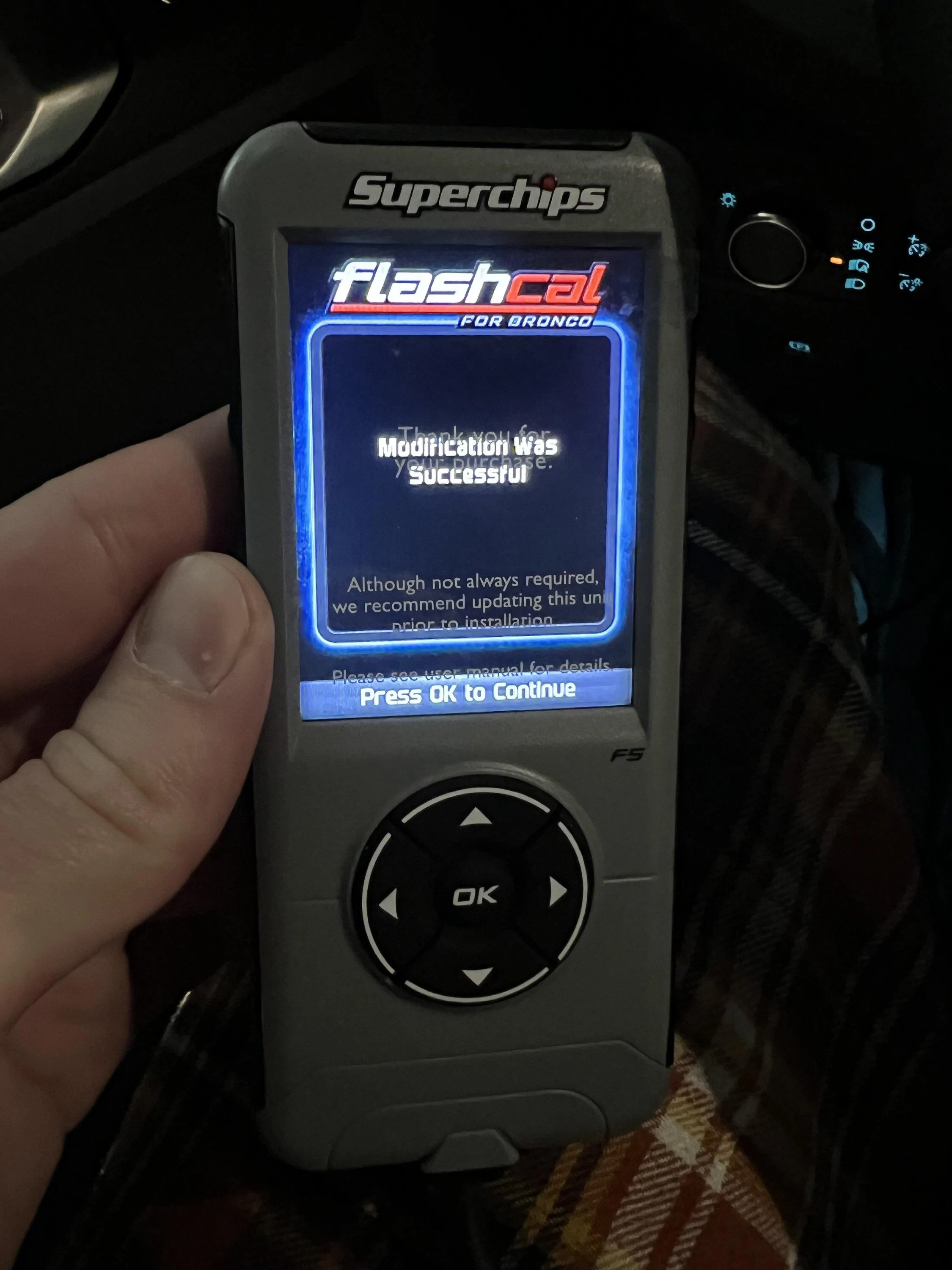 Ford Bronco SuperChips FlashCal F5 Plug n Play Speedometer Calibration Programmer ? B1D02243-FDB0-4BA8-8786-9D99062FA1F8
