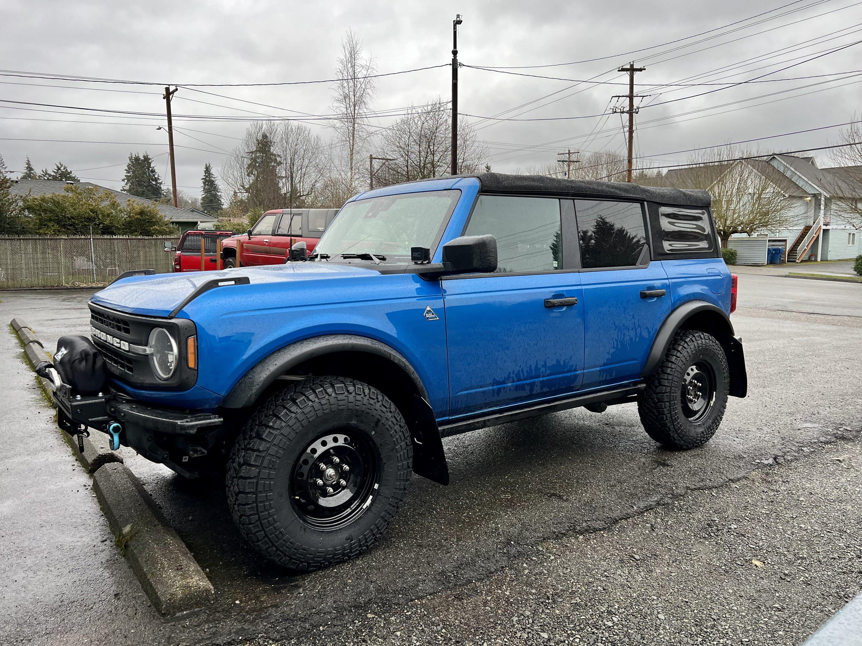 Ford Bronco Show us your installed wheel / tire upgrades here! (Pics) C0E435A3-CF4D-4A9E-A96A-892732A8058E