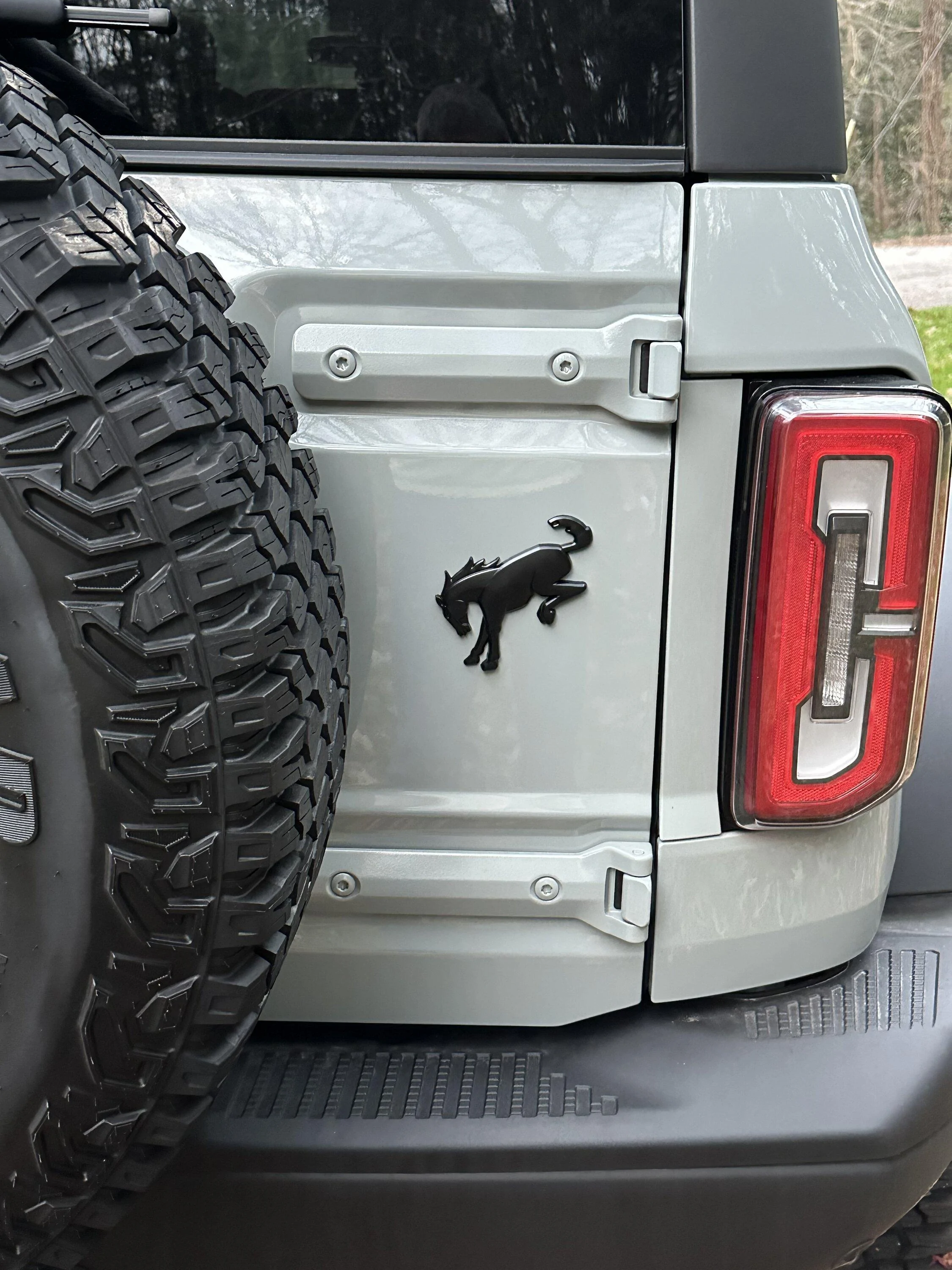 Ford Bronco Blacked out emblems - recommendations? ECFEF765-7739-4160-A693-54538CAAC21C