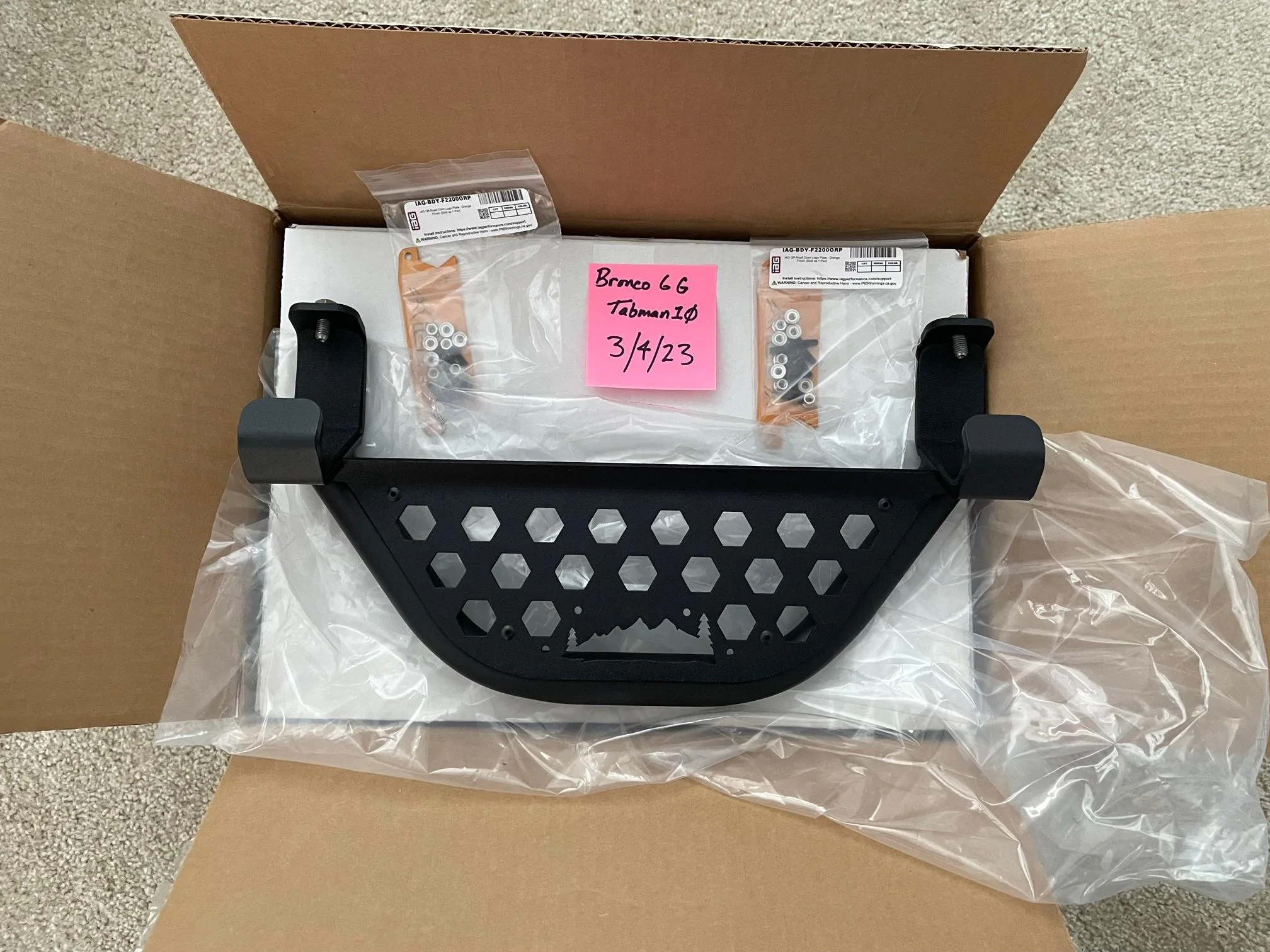 Michigan - FS New IAG EZ Step V2 for Ford MY21+ Bronco 4-Door w/OEM ...