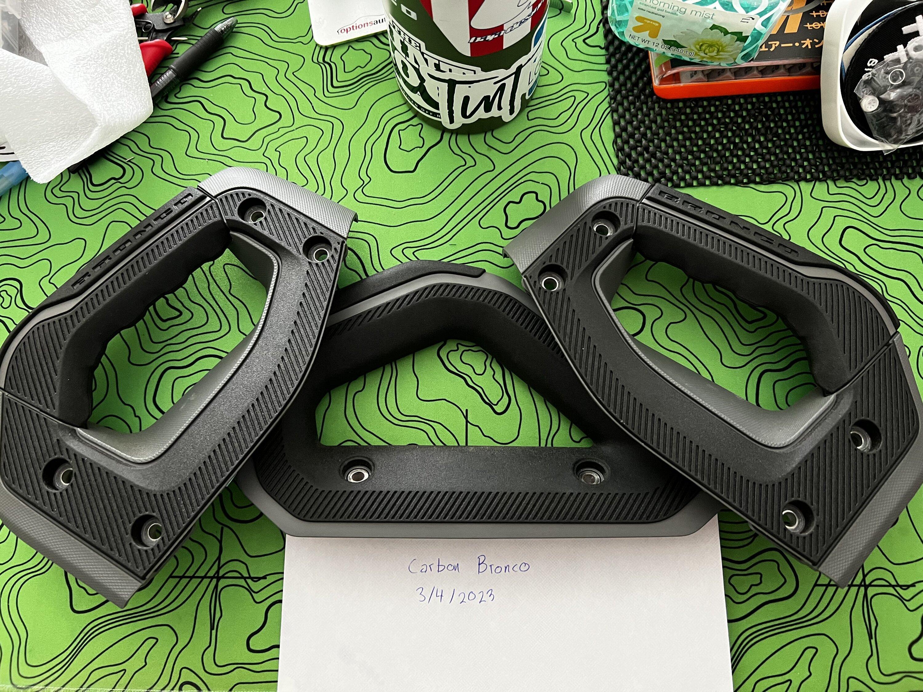 Ford Bronco Bronco grab handle set black and grey 1677955617560