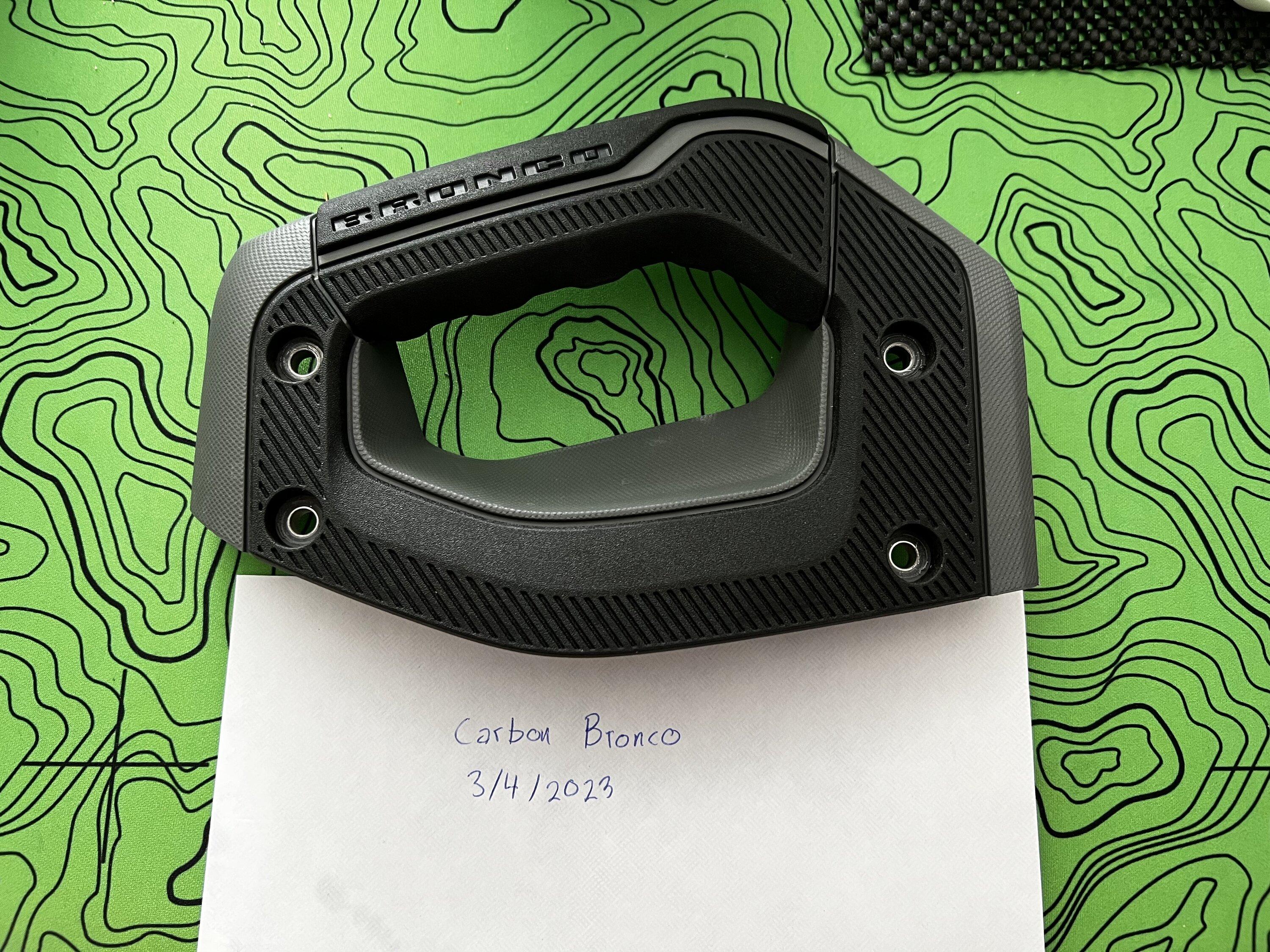 Ford Bronco Bronco grab handle set black and grey 1677955692650