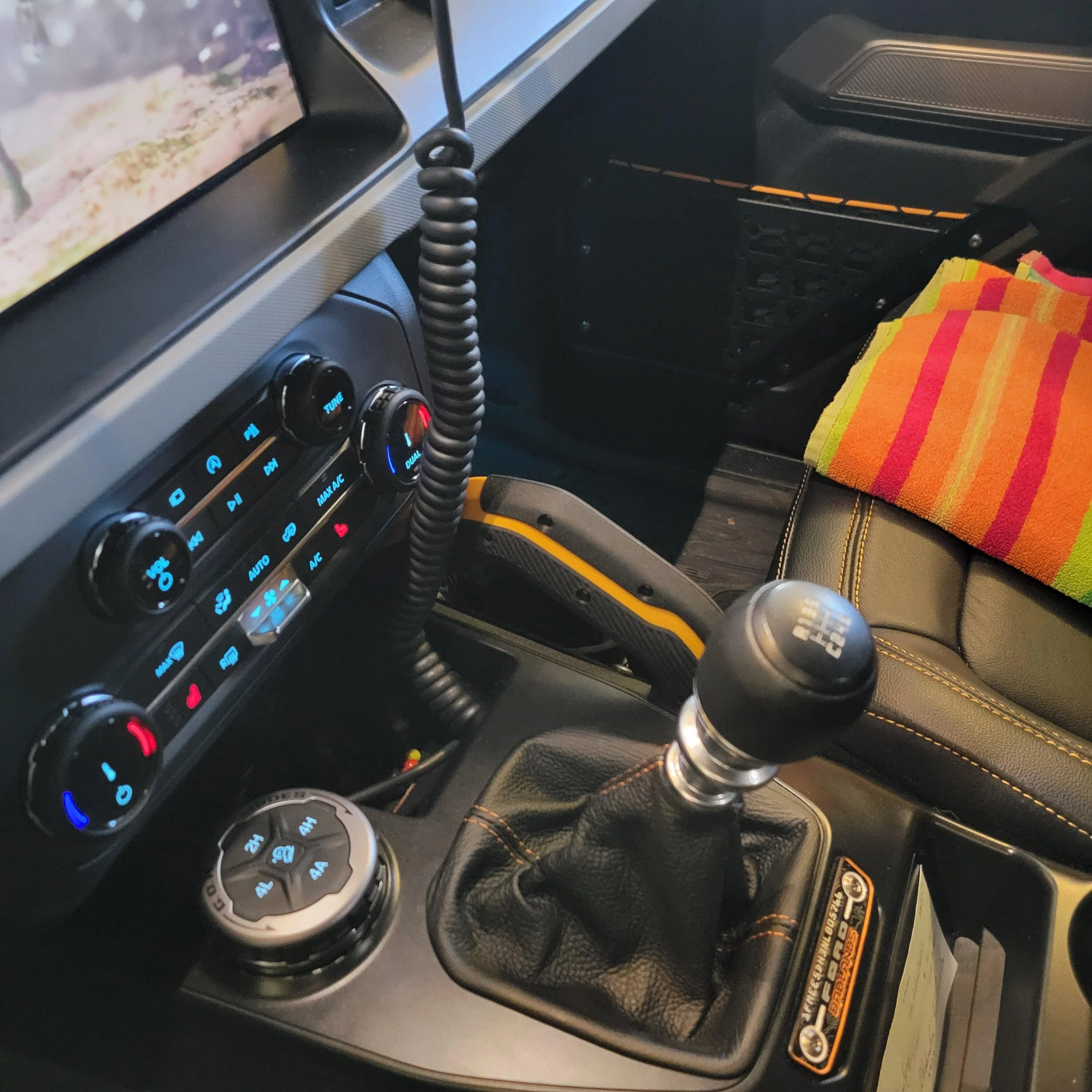 Ford Bronco Shift Knob and Boot ideas 20230304_153310