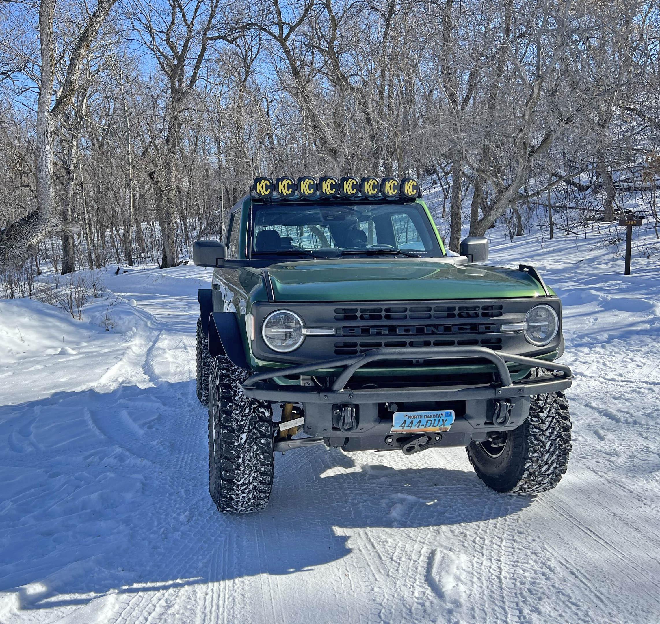 Ford Bronco Ford steel fender flares by Bushwacker (installed photos) + 37's, Eibach springs, 1" body lift BCBA9D2D-D00B-45E3-BF50-06C721C769A3