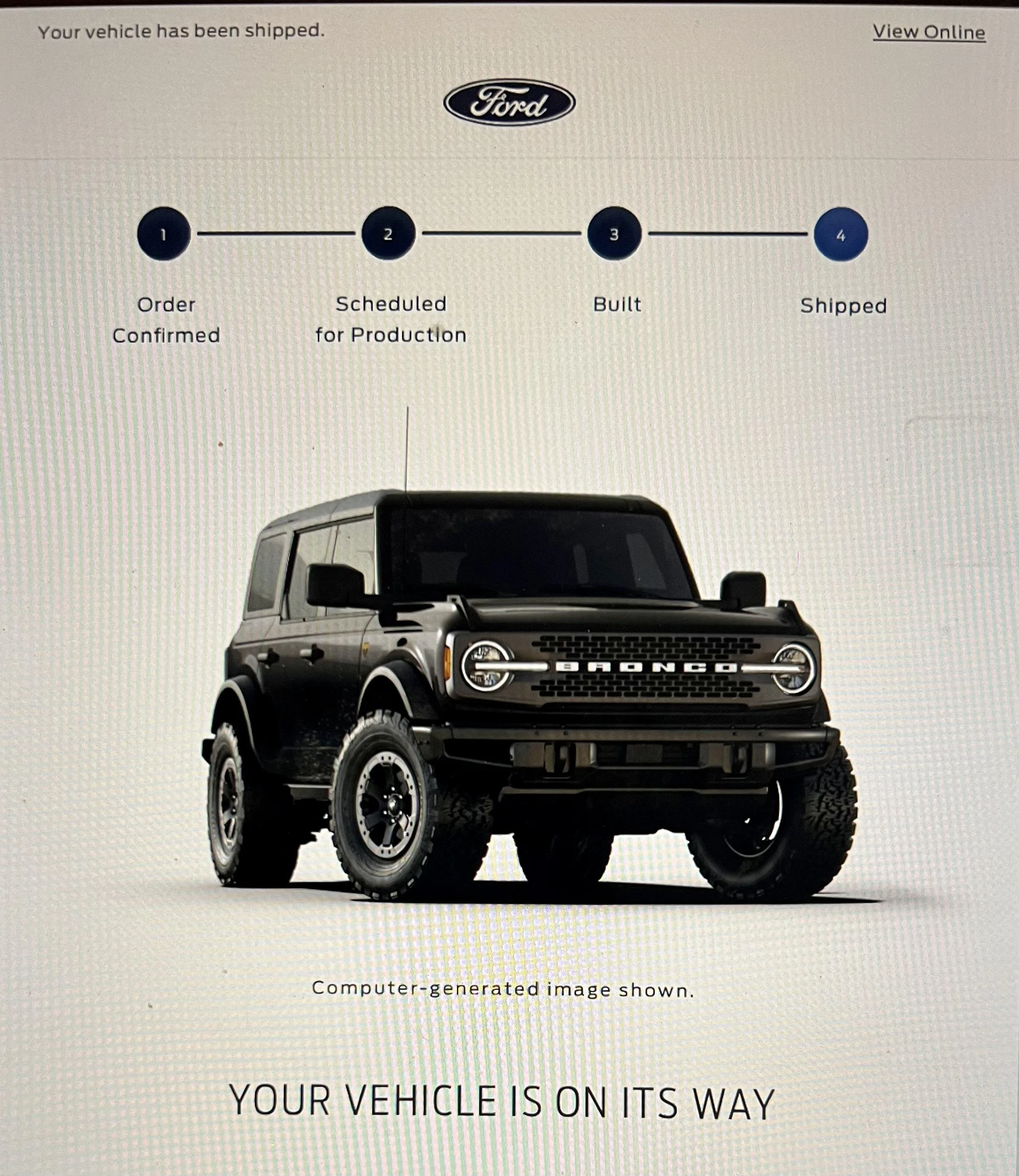 Ford Bronco 2/27/2023 Build Week - With Spreadsheet C2B3A63E-A11C-4A99-ACD1-2B9027FD97F1