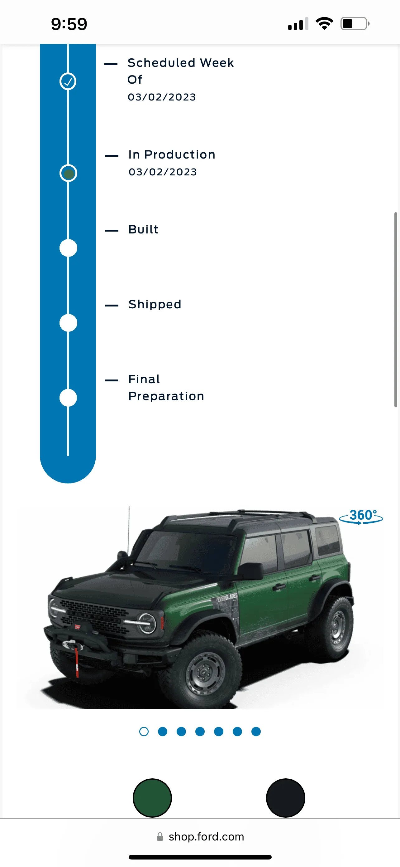 Ford Bronco 2/27/2023 Build Week - With Spreadsheet FDD9C4C8-1EFF-4320-80CD-09E715A8FA76