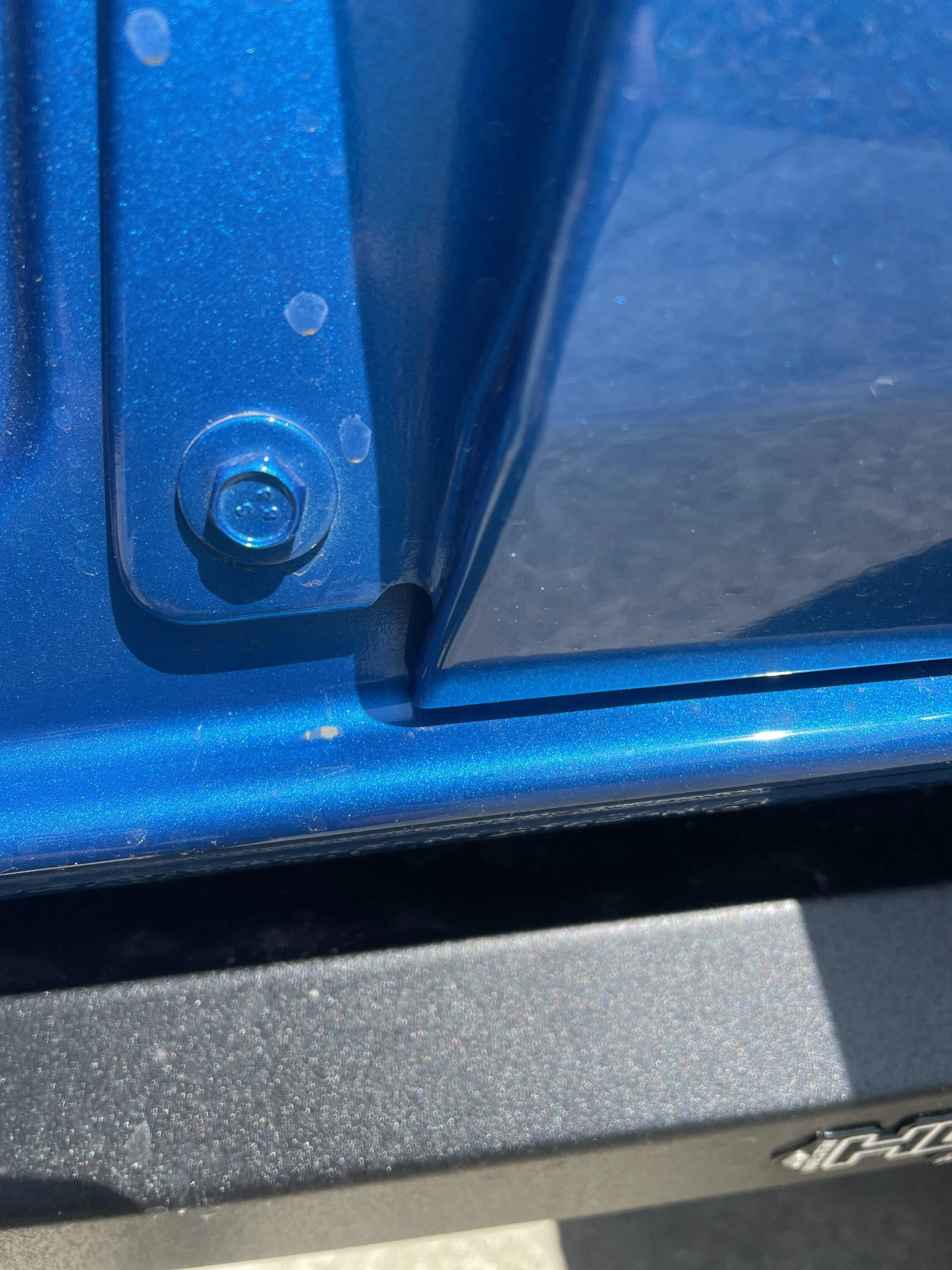 Ford Bronco Drivers door alightment/paint issues 54192C4D-D9FA-49C8-97A2-20ED1B47D262