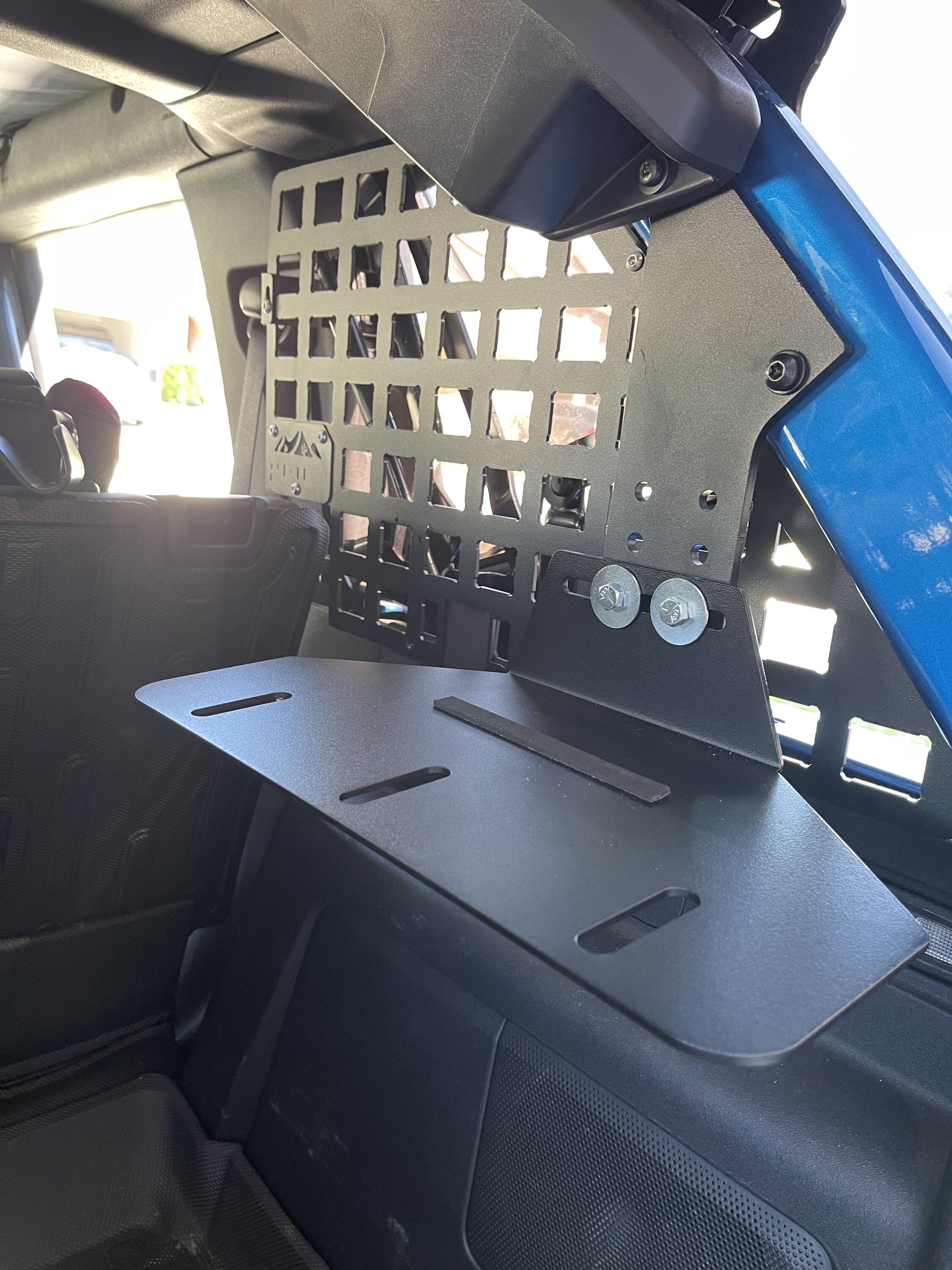 Ford Bronco Installed the GOAT cargo tray for 4 Door. Pics and notes below! 76389DF9-FA54-4F84-BBA2-B46C11E05497