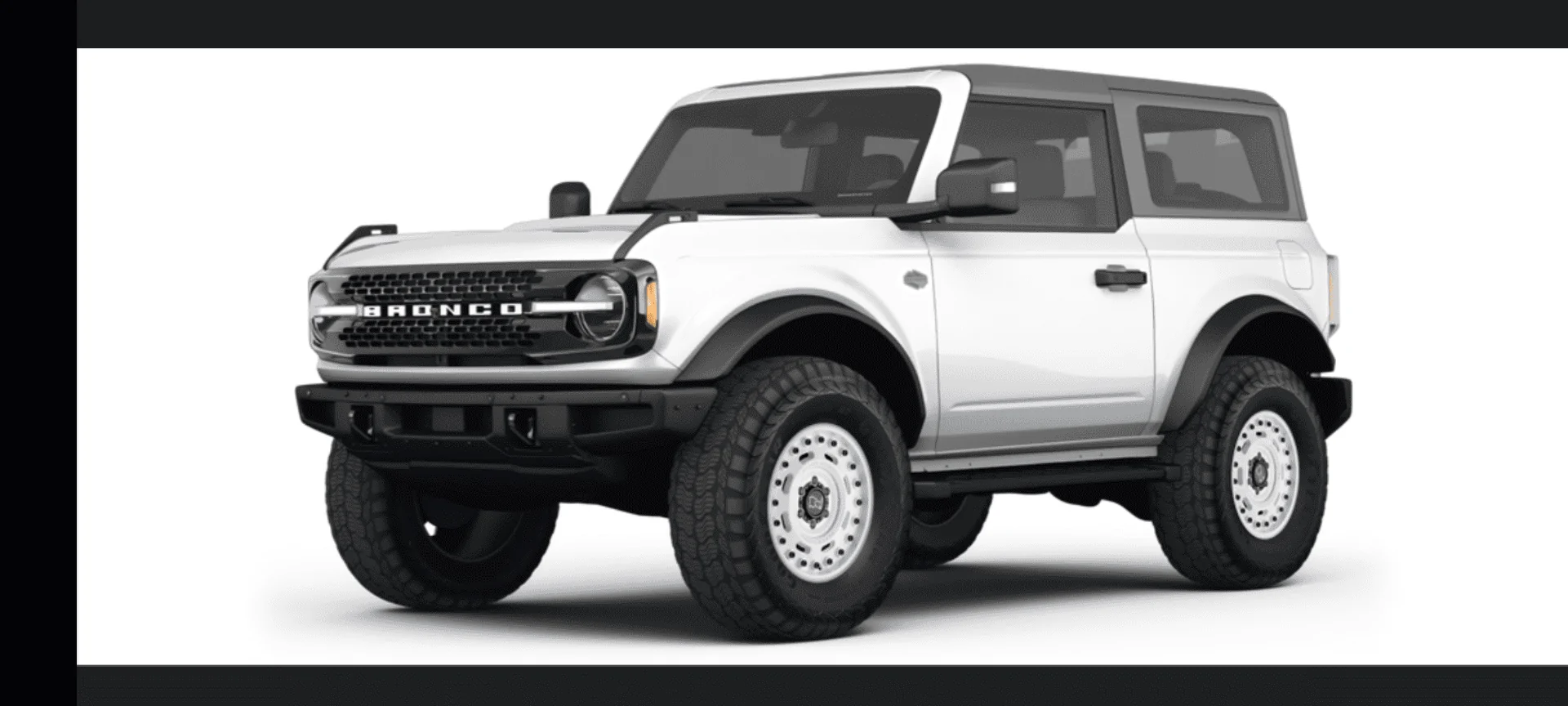 Ford Bronco White wheels on white Bronco? Screenshot_20230305-200751