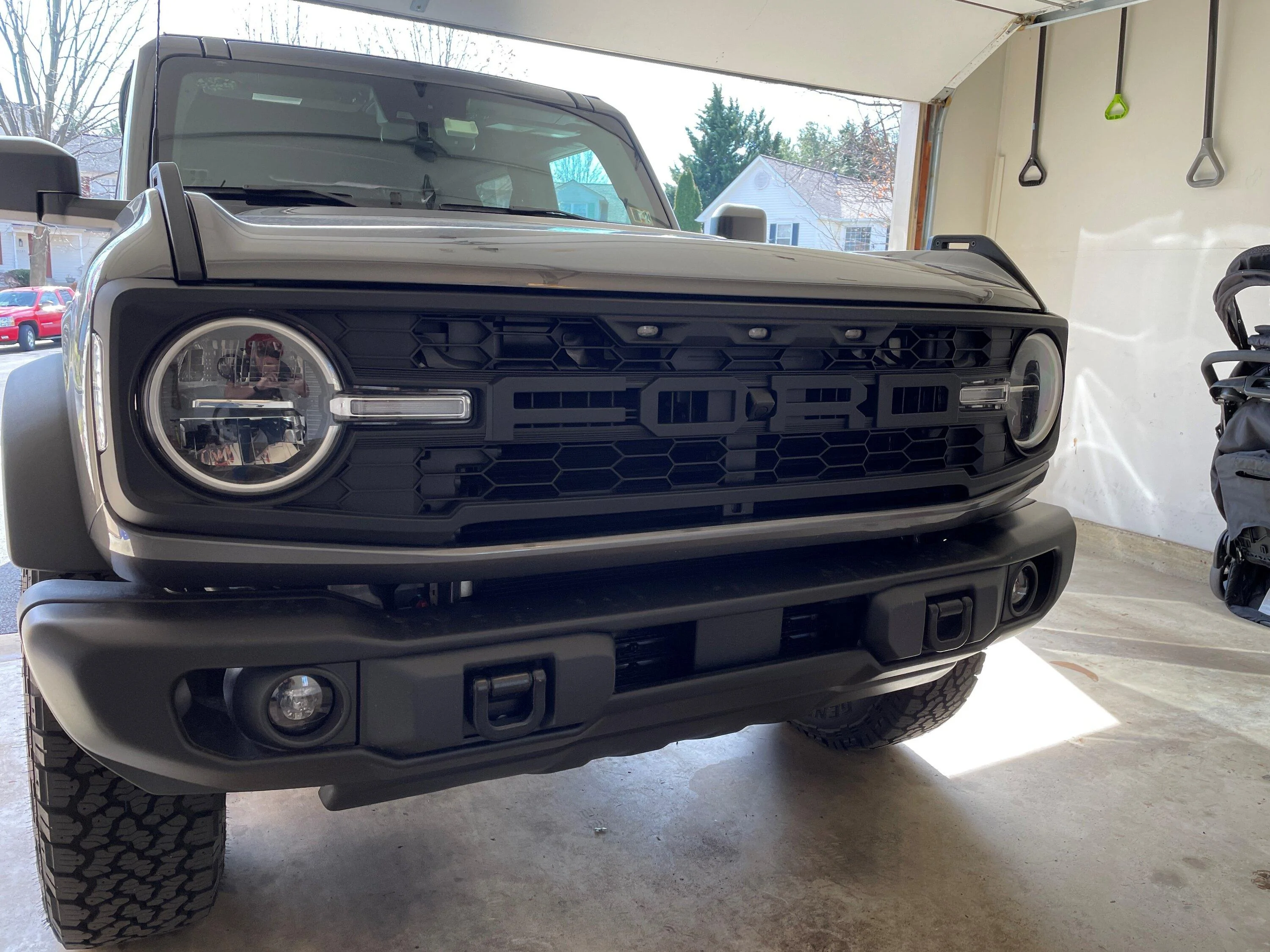 Ford Bronco CARBONIZED GRAY Bronco Club Raptor Grill