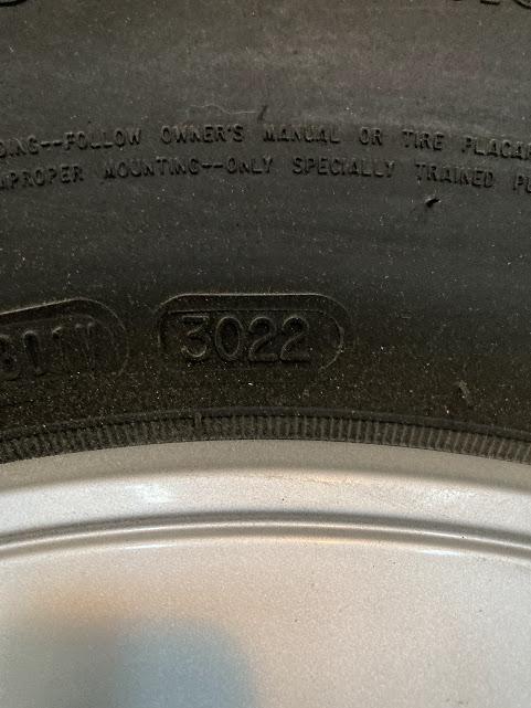 Ford Bronco FS:  Spare Sasquatch wheel/tire/tpms sas date