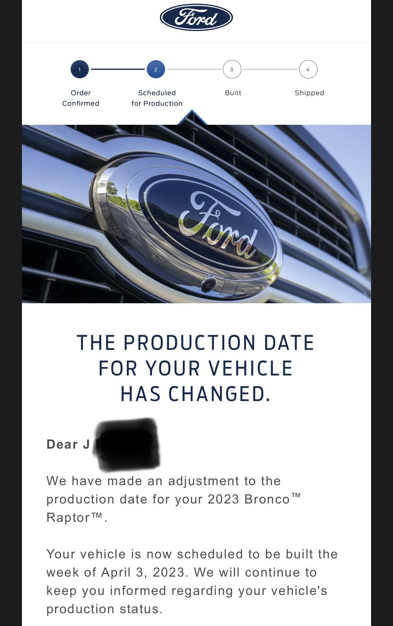 Ford Bronco Anyone else have this Email / Tracker issue? 02C1C81B-8930-4AC6-A39F-E4DA0525D7CC