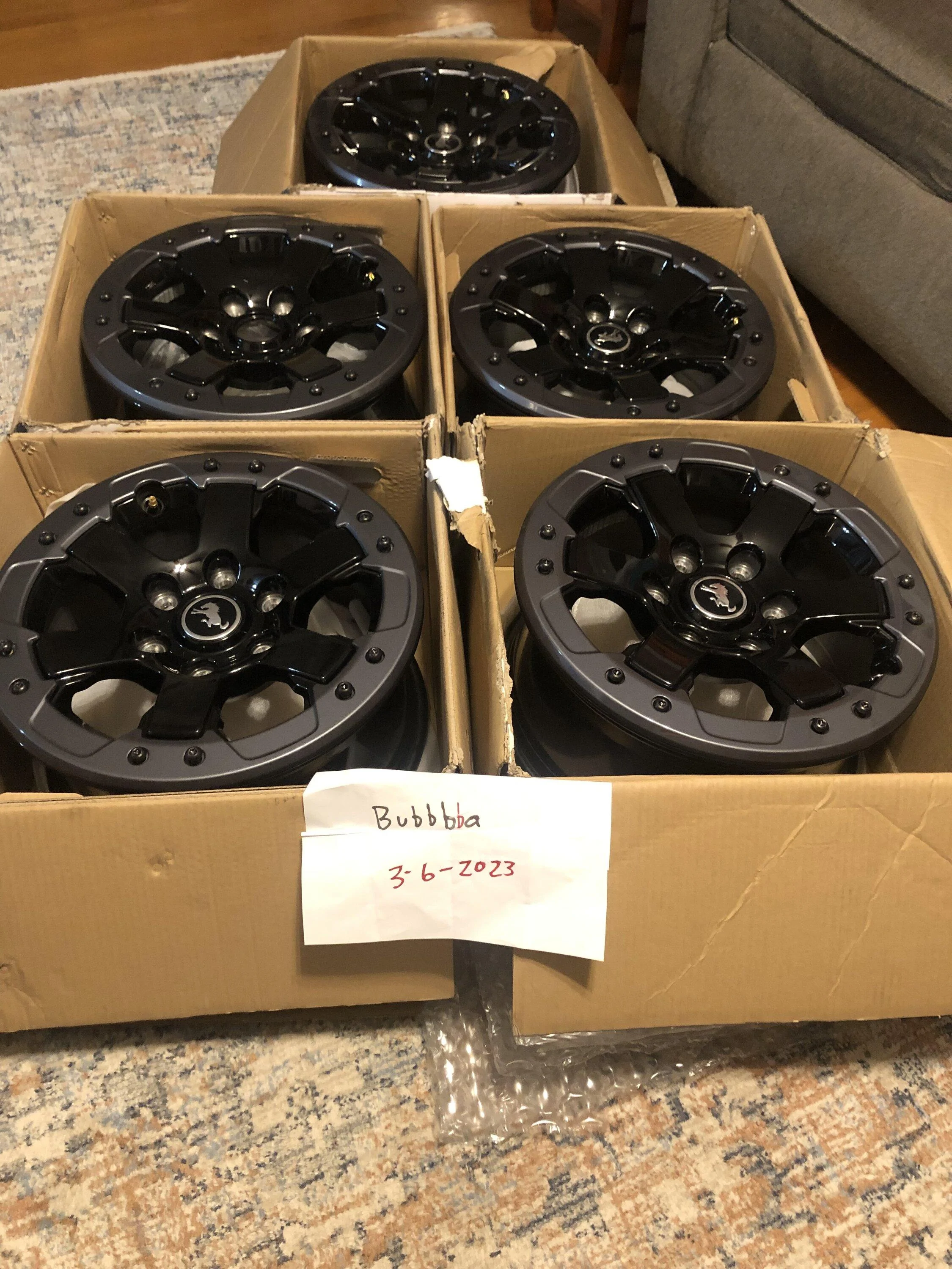 Ford Bronco Badlands Optional Wheels 7C3CC29D-FD5C-4185-9527-8D362386E62D