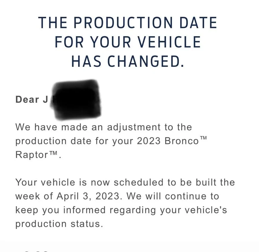 Ford Bronco Anyone else have this Email / Tracker issue? 7E60A578-7B9D-4338-834E-1ED02A61140A