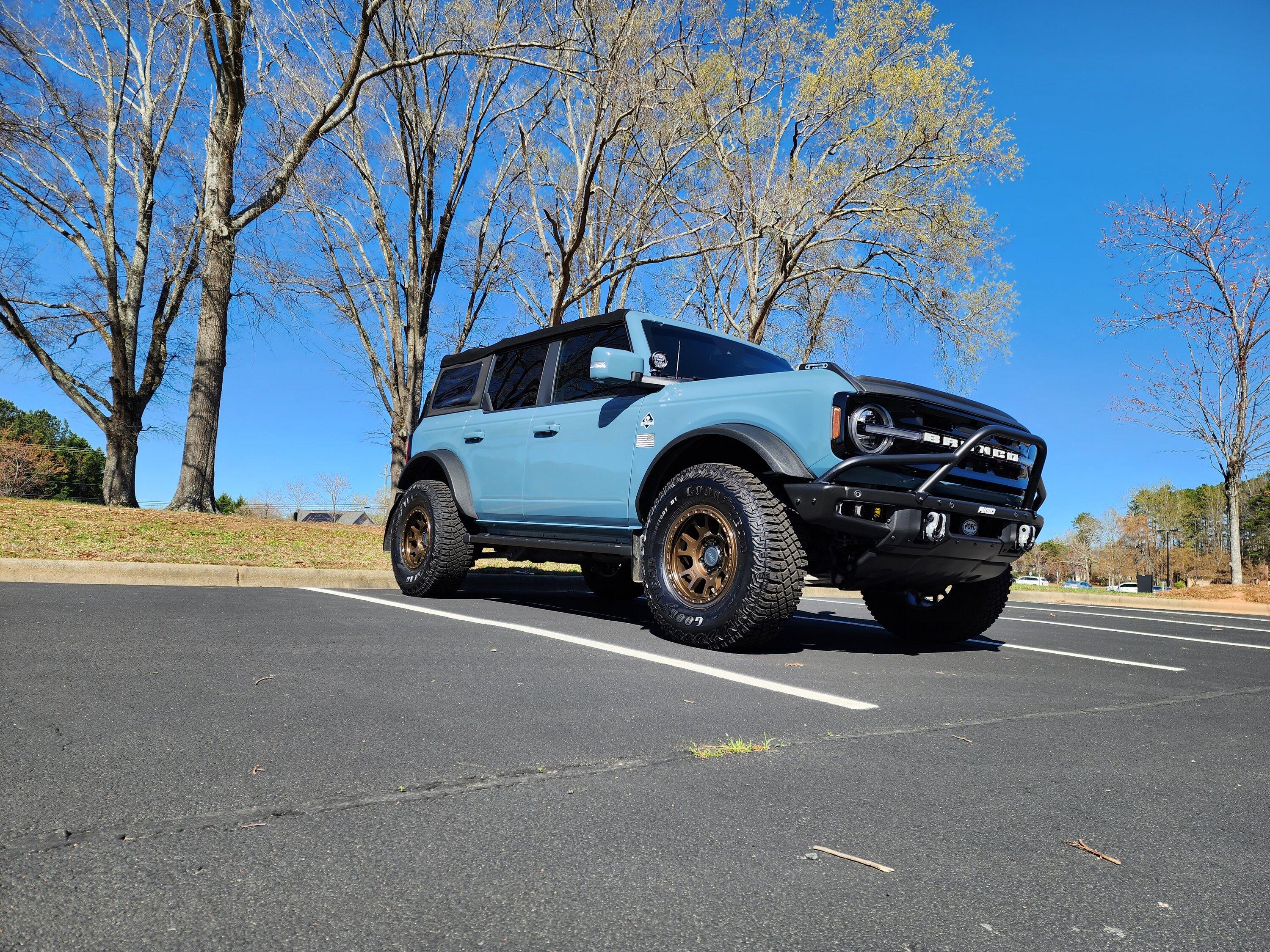 Ford Bronco Show us your installed wheel / tire upgrades here! (Pics) 20230305_103630
