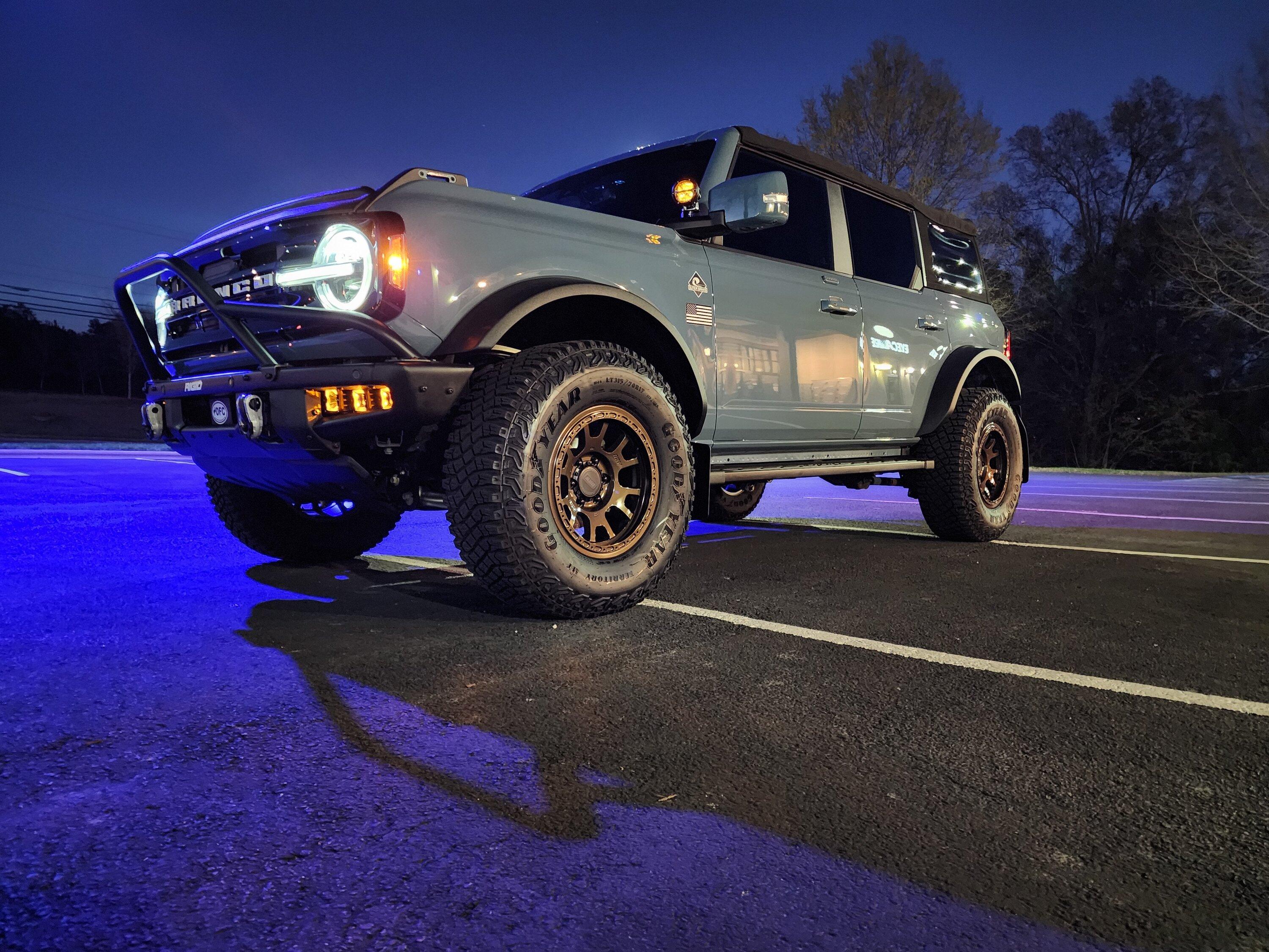Ford Bronco Show us your installed wheel / tire upgrades here! (Pics) 20230305_185613