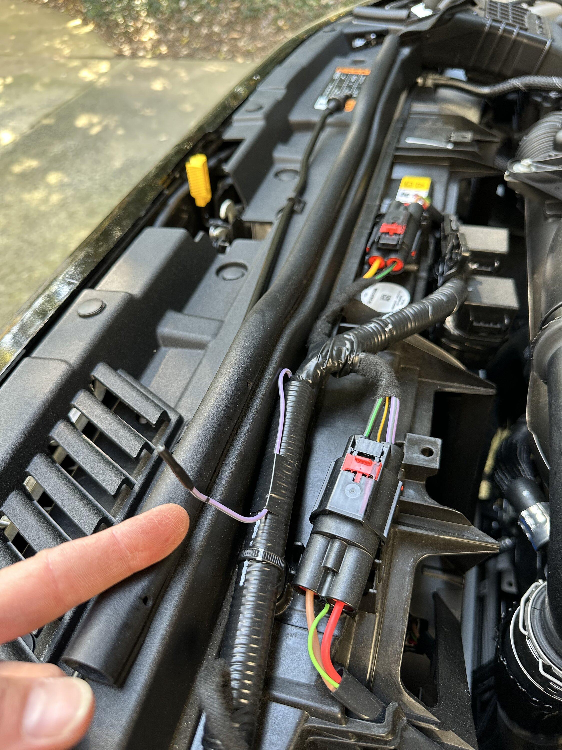 Ford Bronco what is this wire? 8EF51BFF-A6EB-4AD4-8474-B32A1B8F0121