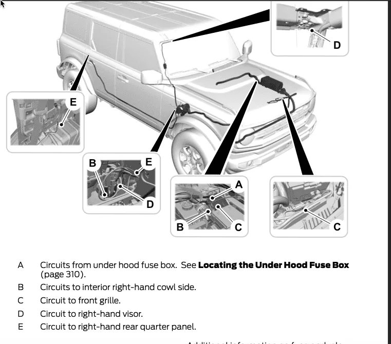 Ford Bronco what is this wire? 1678204819400