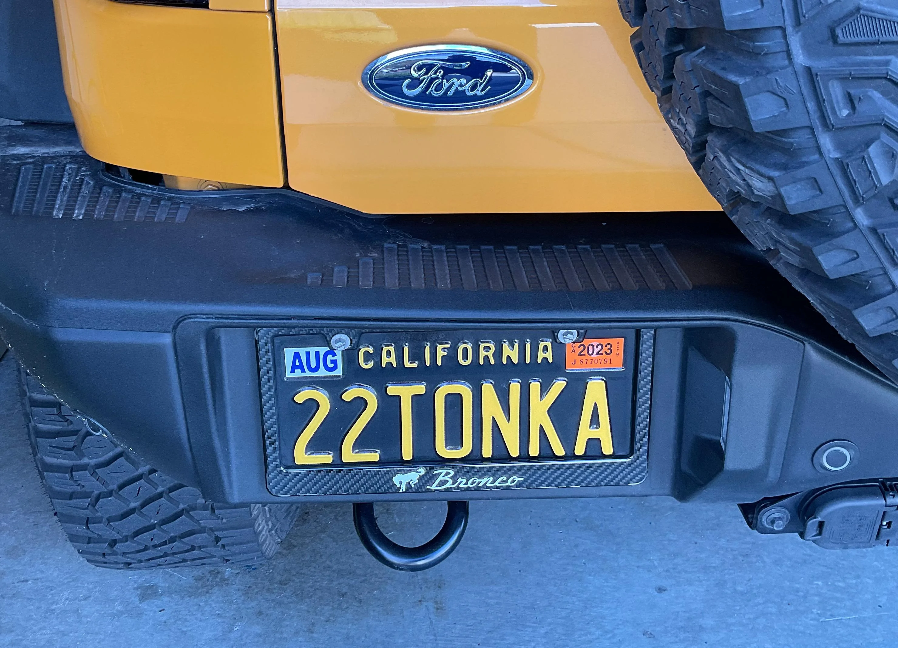 Ford Bronco Best bronco plate ever? 4FB2B522-ACF3-485D-A210-A732630F9F6E