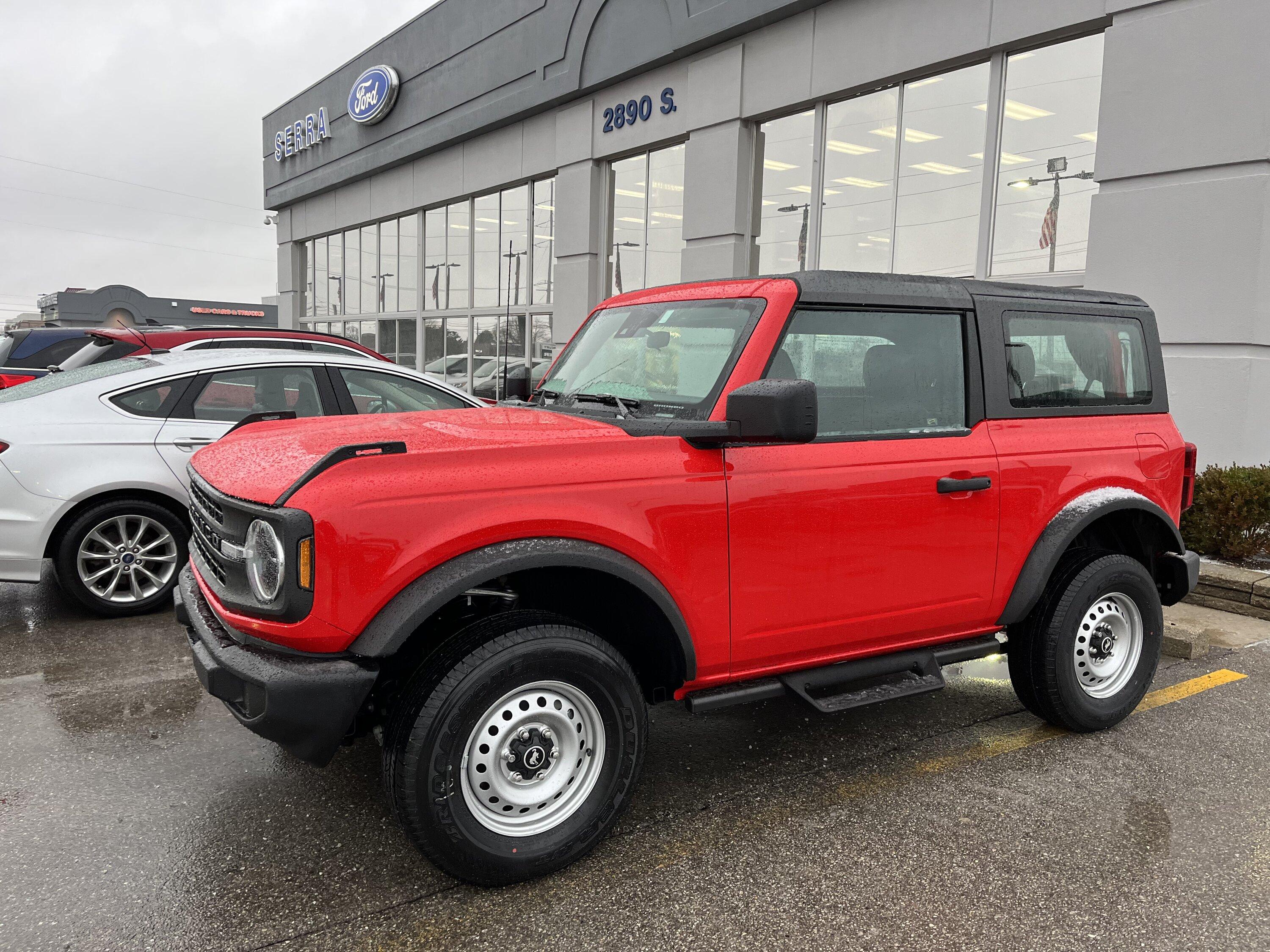 Ford Bronco Finally arrived. Seems like a lot for 35k 8A96BB1F-2569-407F-88E7-88ACE3E20A68