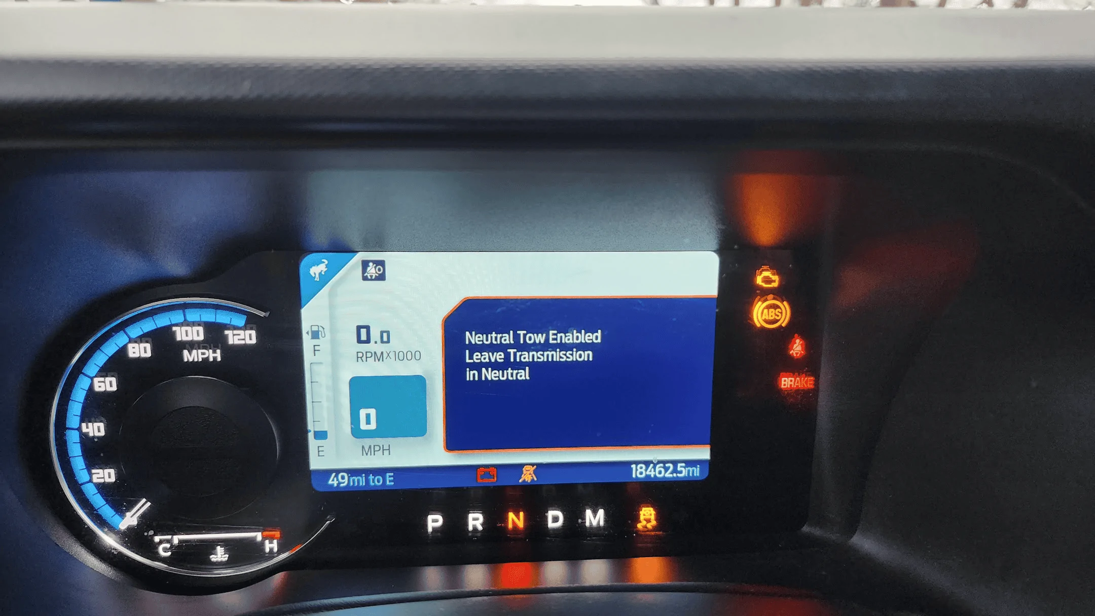 Ford Bronco Flat tow equipment needed to flat tow the 2021 Bronco? 1678291081997