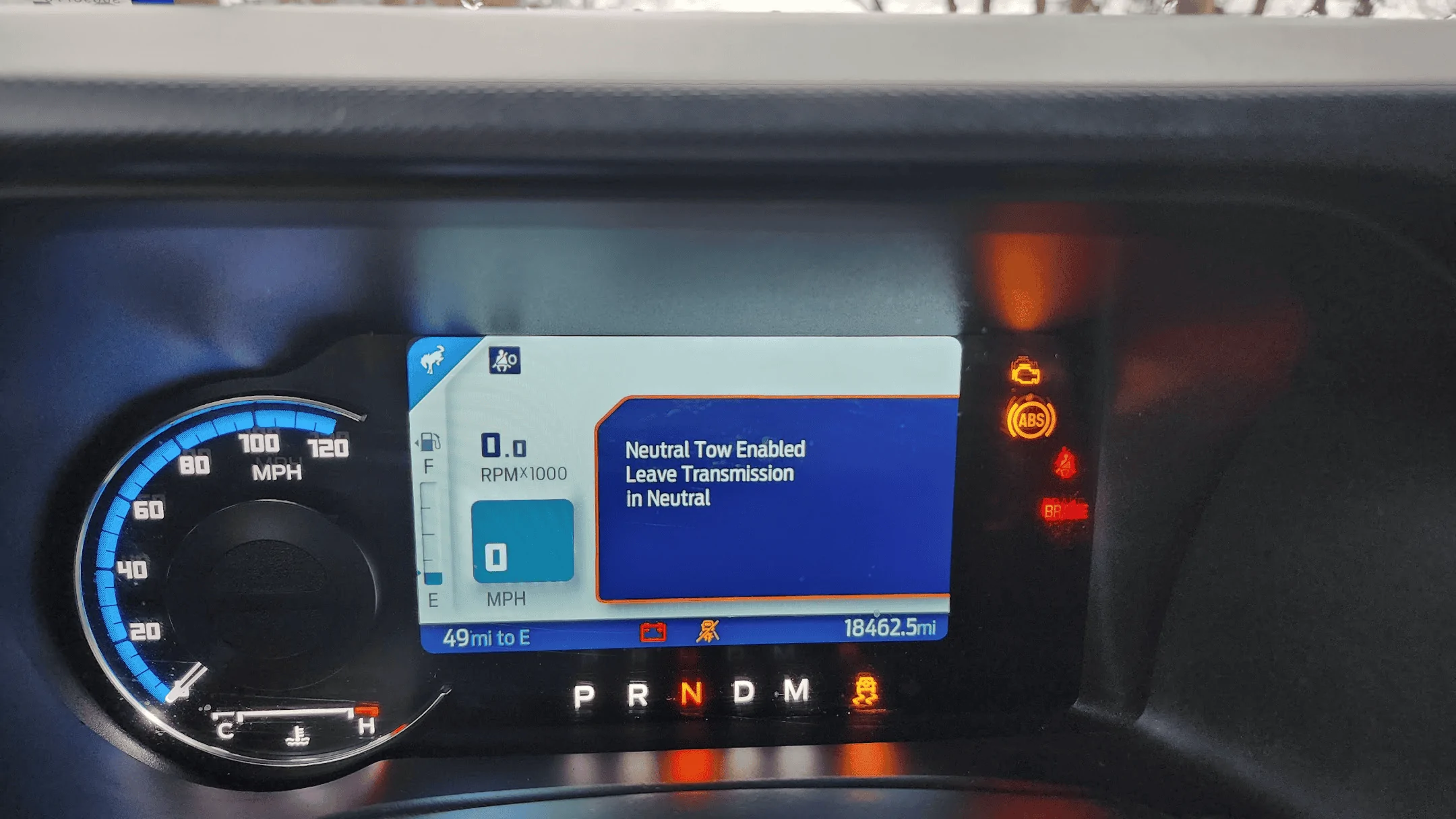 Ford Bronco Flat tow equipment needed to flat tow the 2021 Bronco? 1678291351966