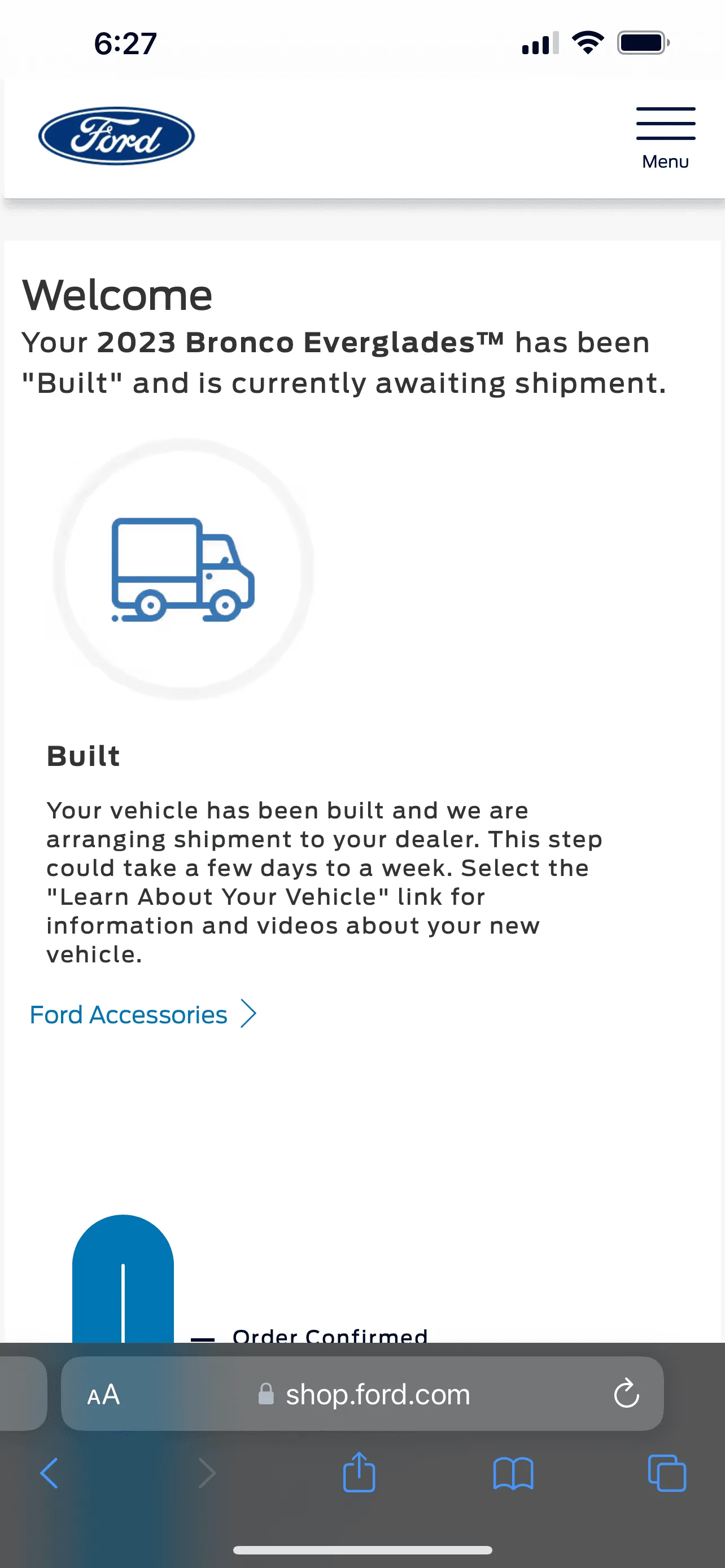 Ford Bronco 2/27/2023 Build Week - With Spreadsheet A414A805-0667-4C94-8291-B2CC817FED1F