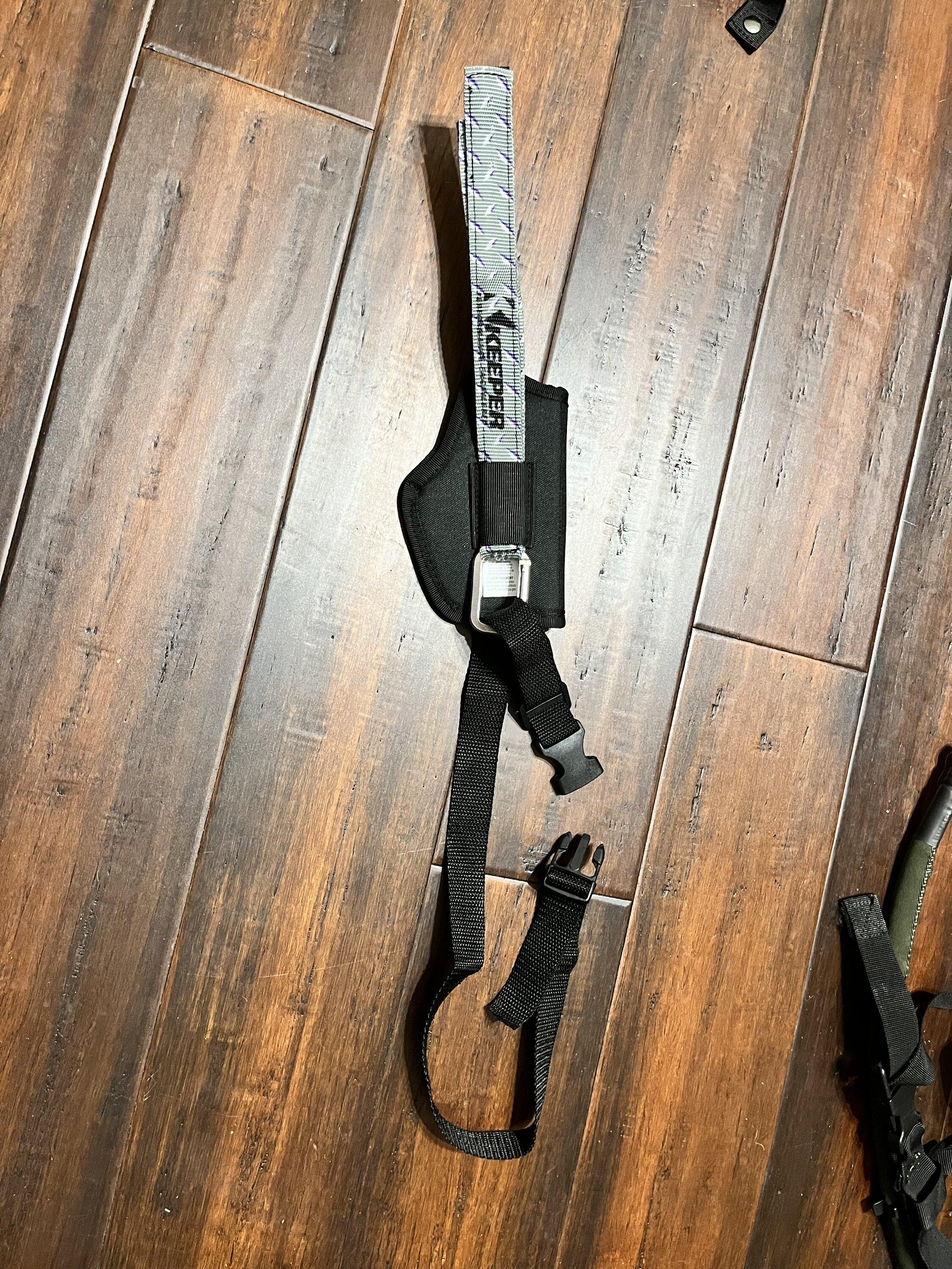 Ford Bronco DIY Holster under steering wheel IMG_6929.JPG
