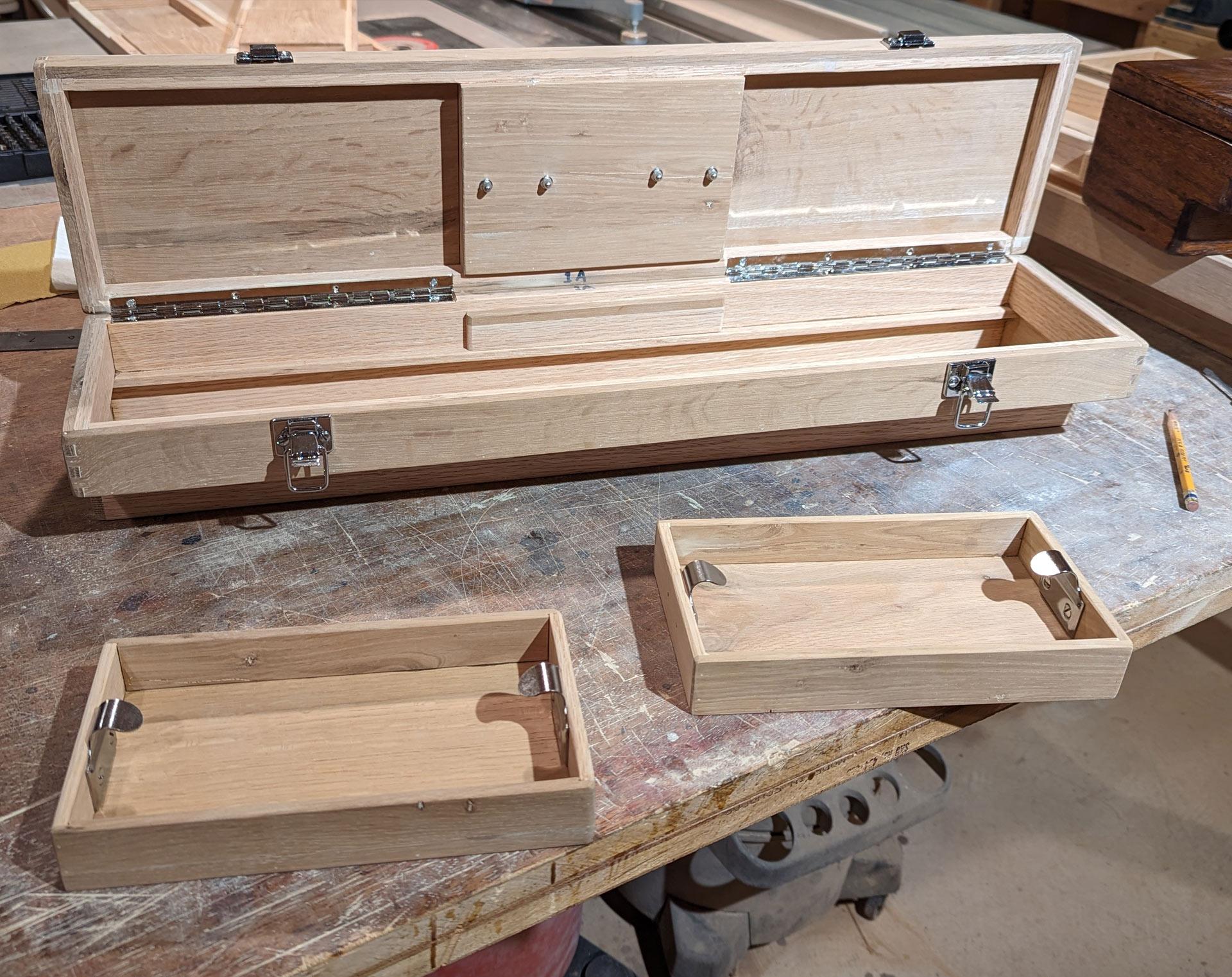 Ford Bronco Handmade Oak Bronco Toolboxes ToolboxFinal-9
