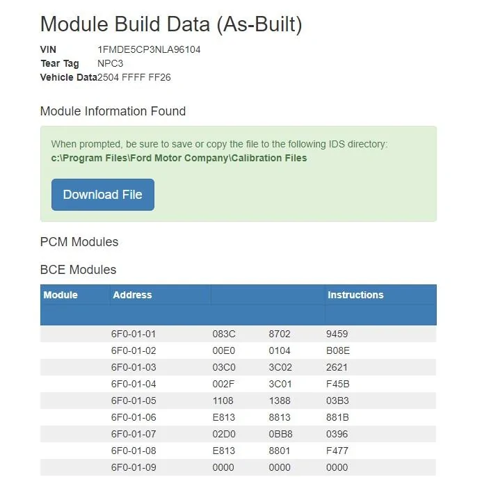 Ford Bronco 3/20/2023 Build Week with spreadsheet Screenshot 2023-03-09 154451