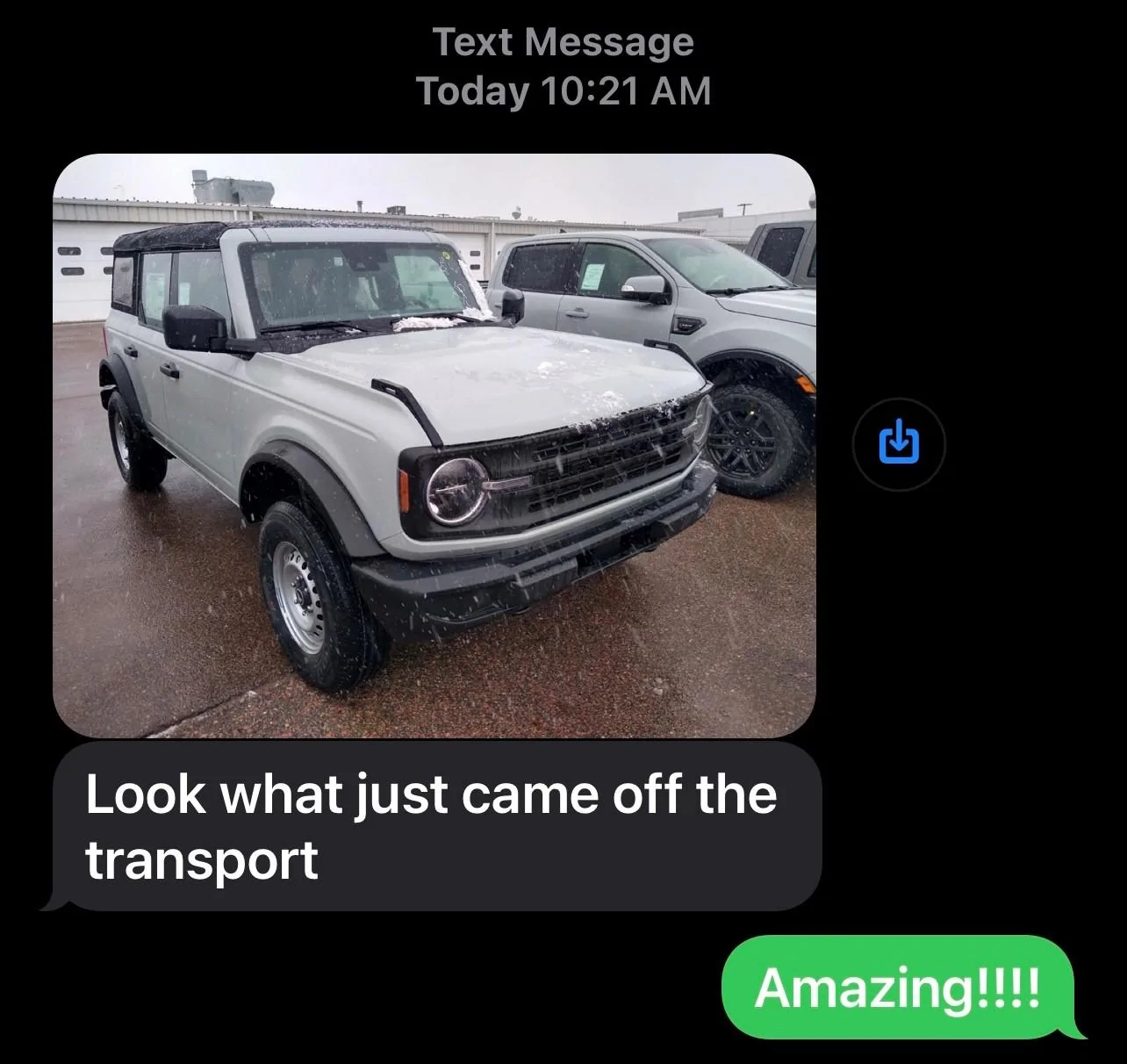 Ford Bronco Beer Budget Bronco......begins! Bronco Delivery