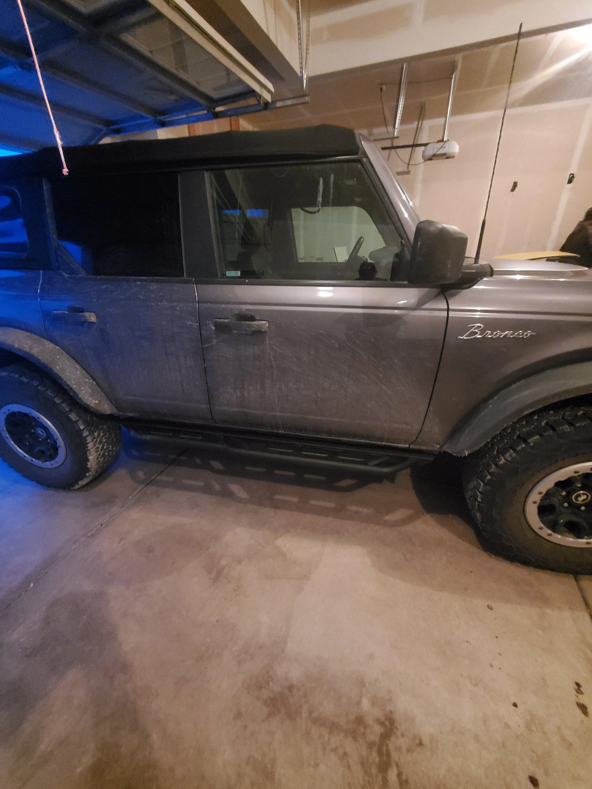 Ford Bronco Rynoskin Rock Sliders 20230309_184708