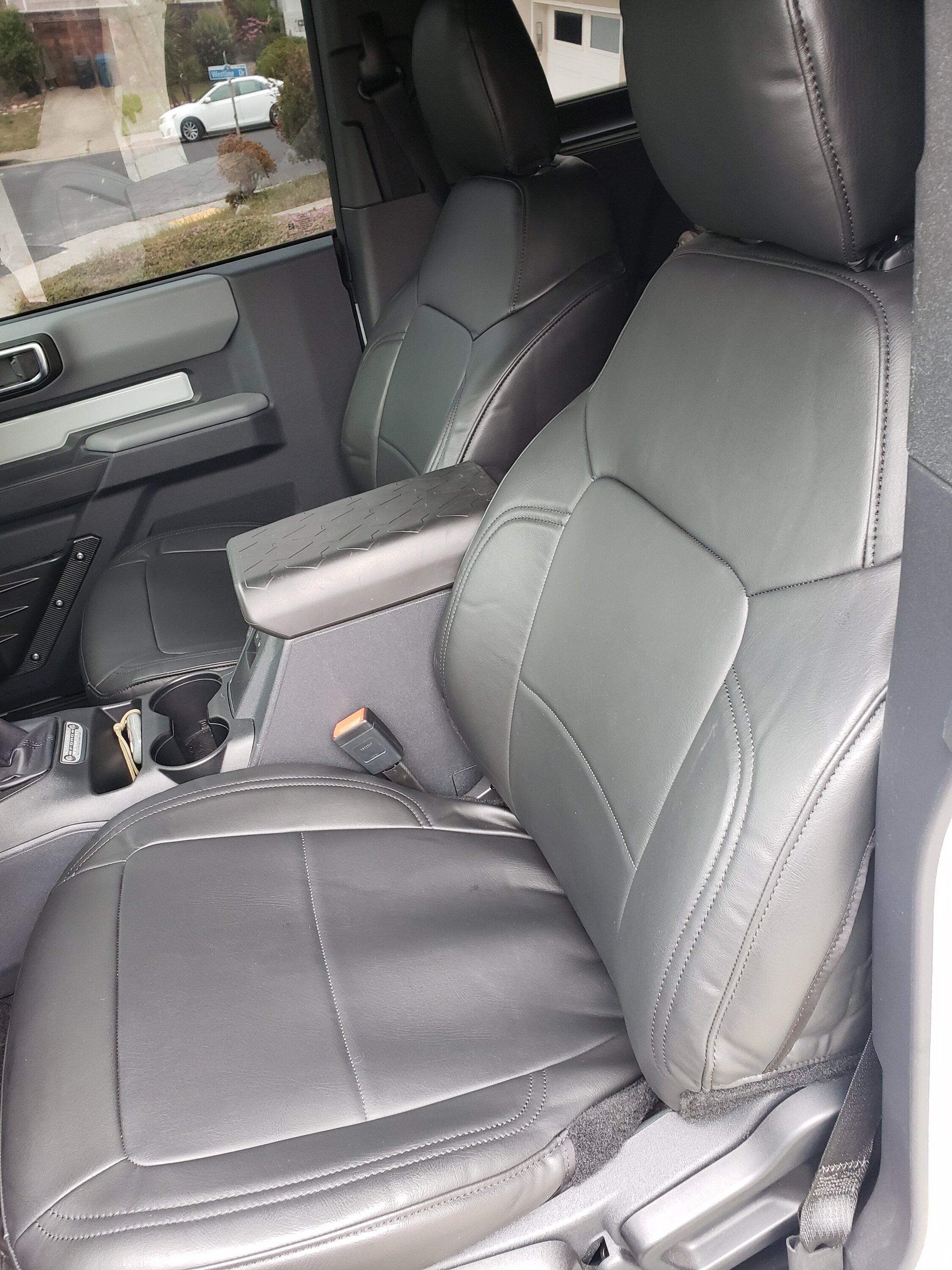Ford Bronco Vinyl seats opinion/thoughts 20220723_170650