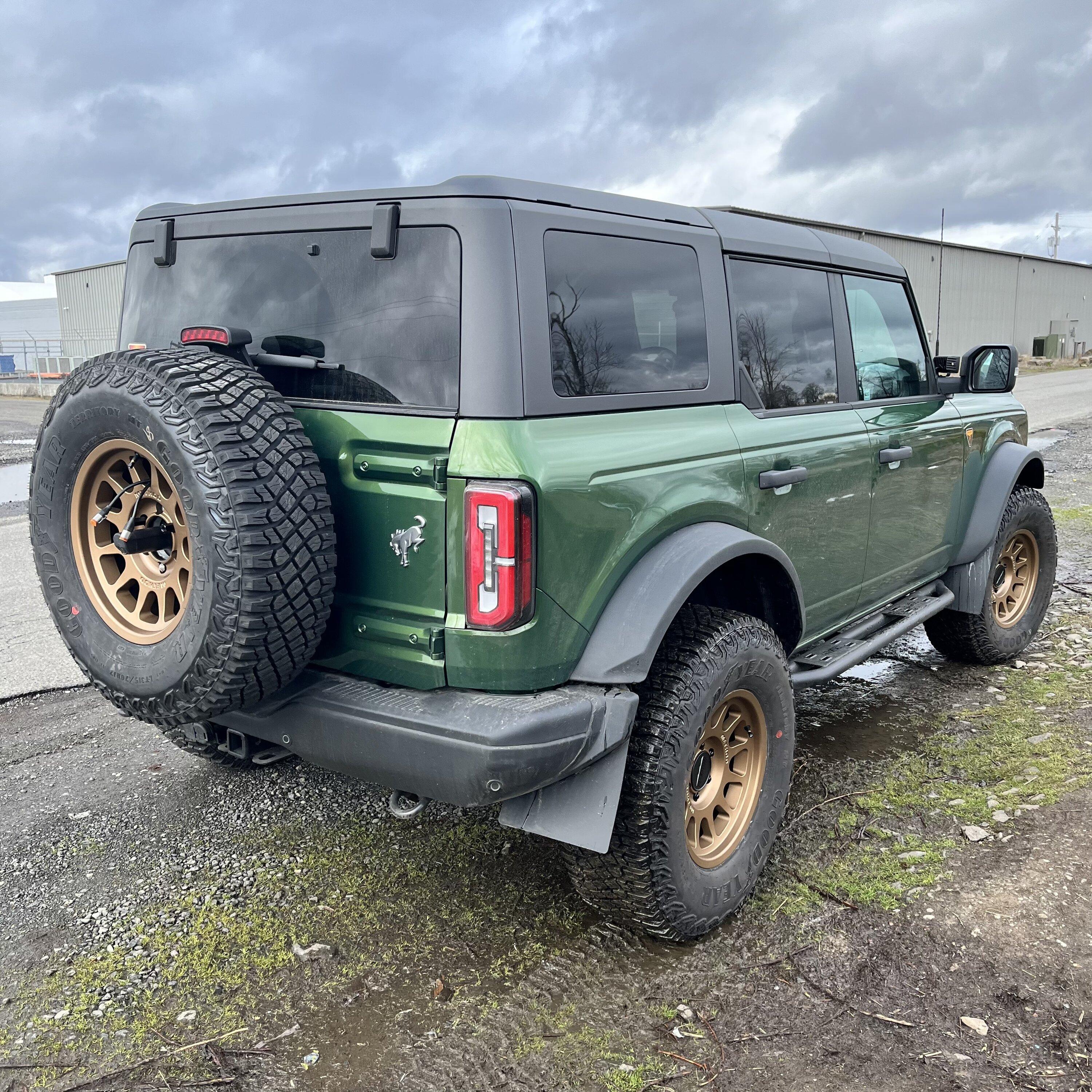 Ford Bronco Replace Sasquatch with Method 703 Offset question. 6A18F197-3FB3-4B62-B25D-E9FCECAB9A41