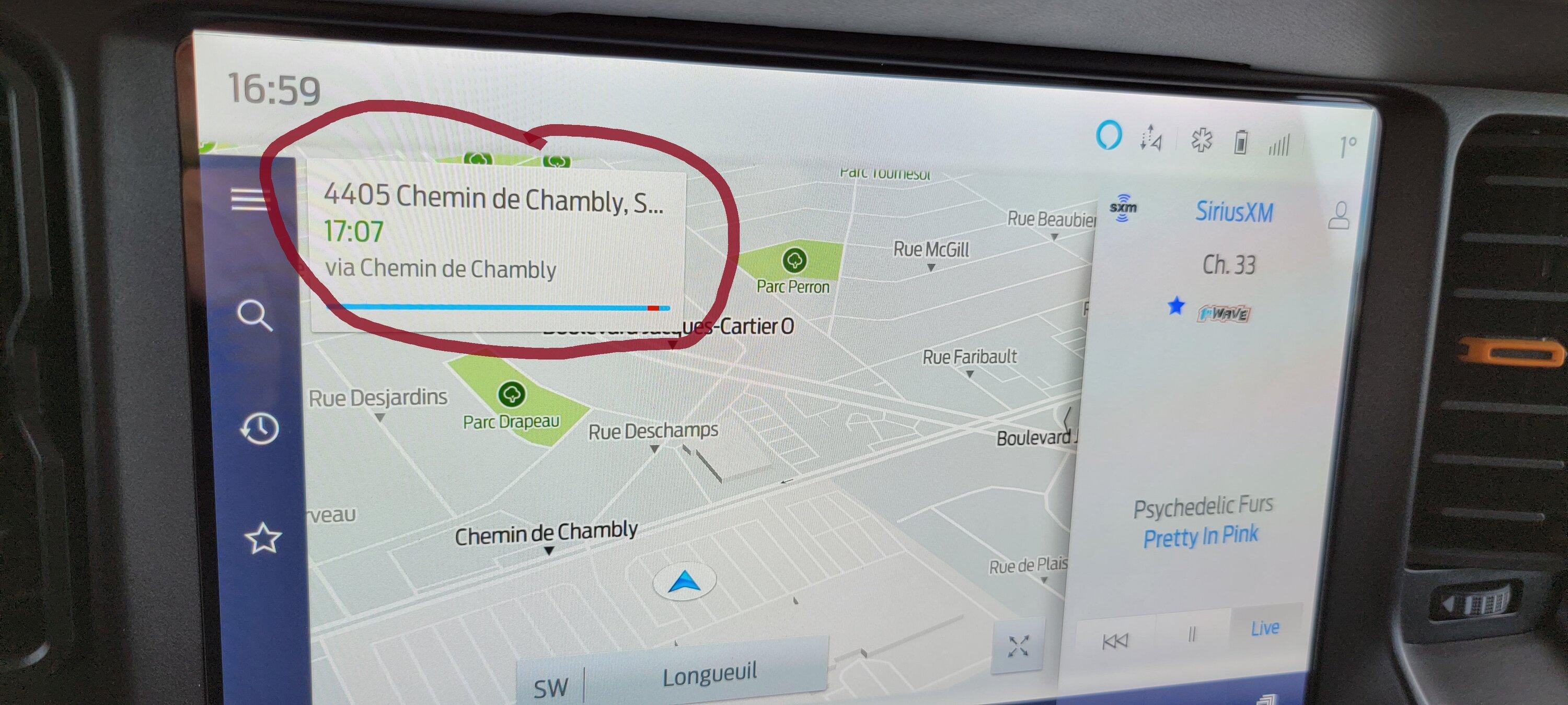 Ford Bronco Annoying Nav feature 20230310_165943