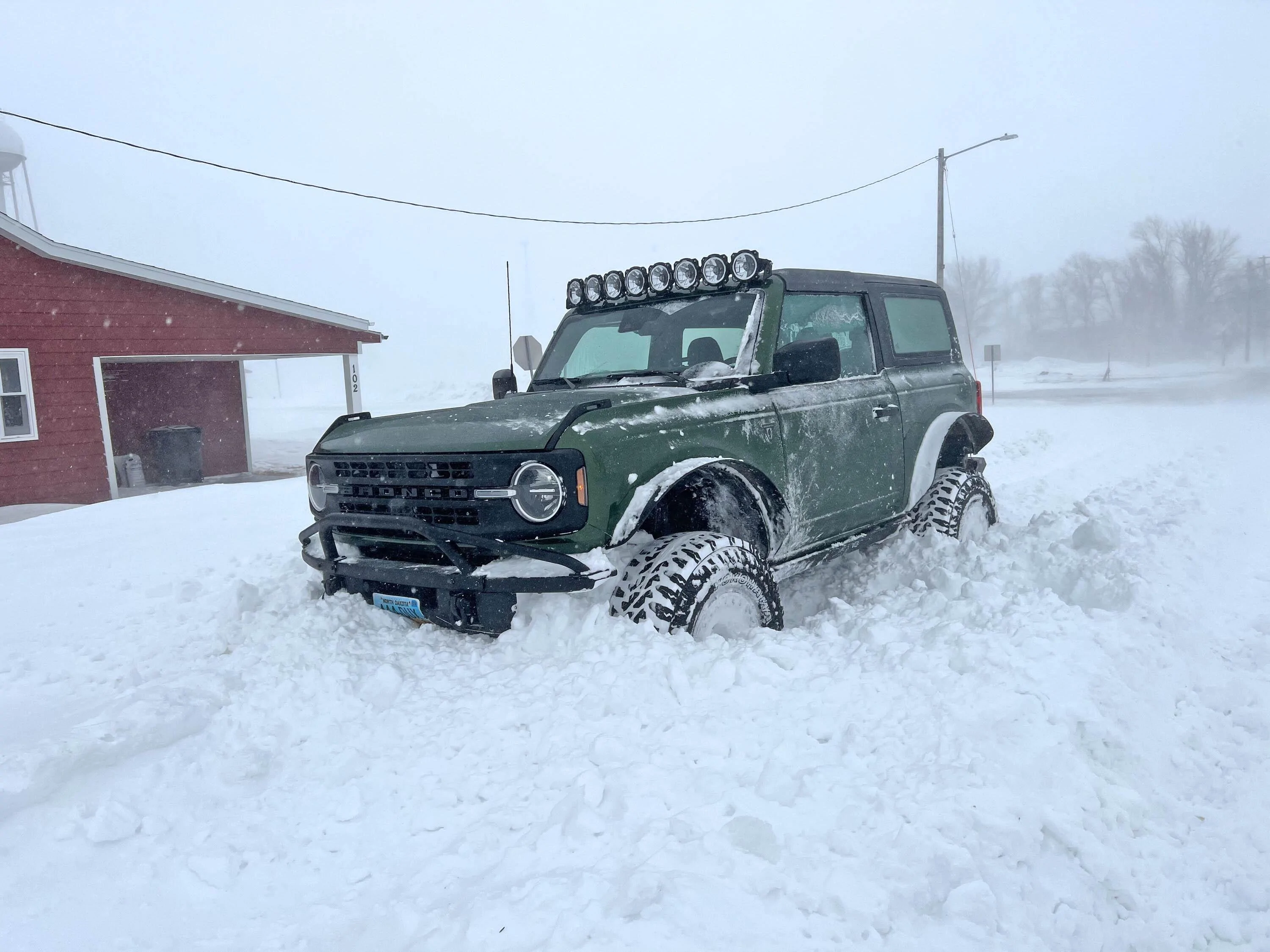 Ford Bronco Blizzard wheeling in North Dakota 262D5C7C-2D03-4D8D-B0DA-C1B9A9A845B3 (1)