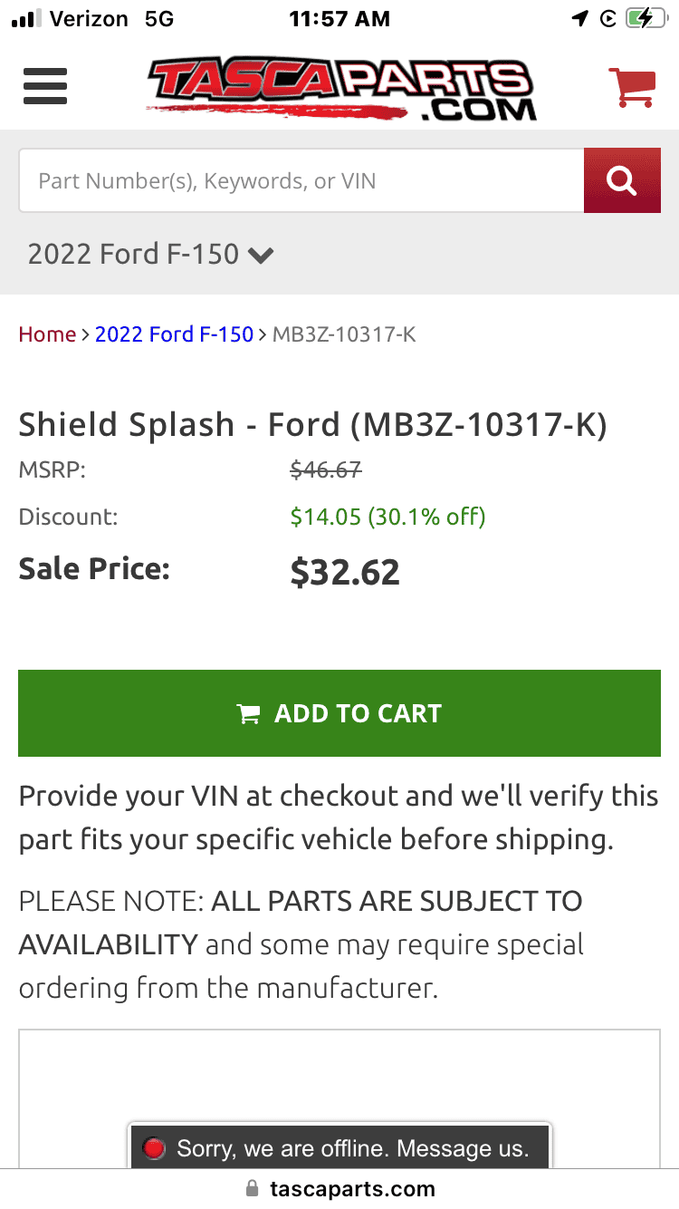 Ford Bronco Muddy water fording alternator issue fix: TSB 22-2392 -- Mud Accumulation in Generator DD24CF0E-C958-442A-98FF-C004F6DDC79F