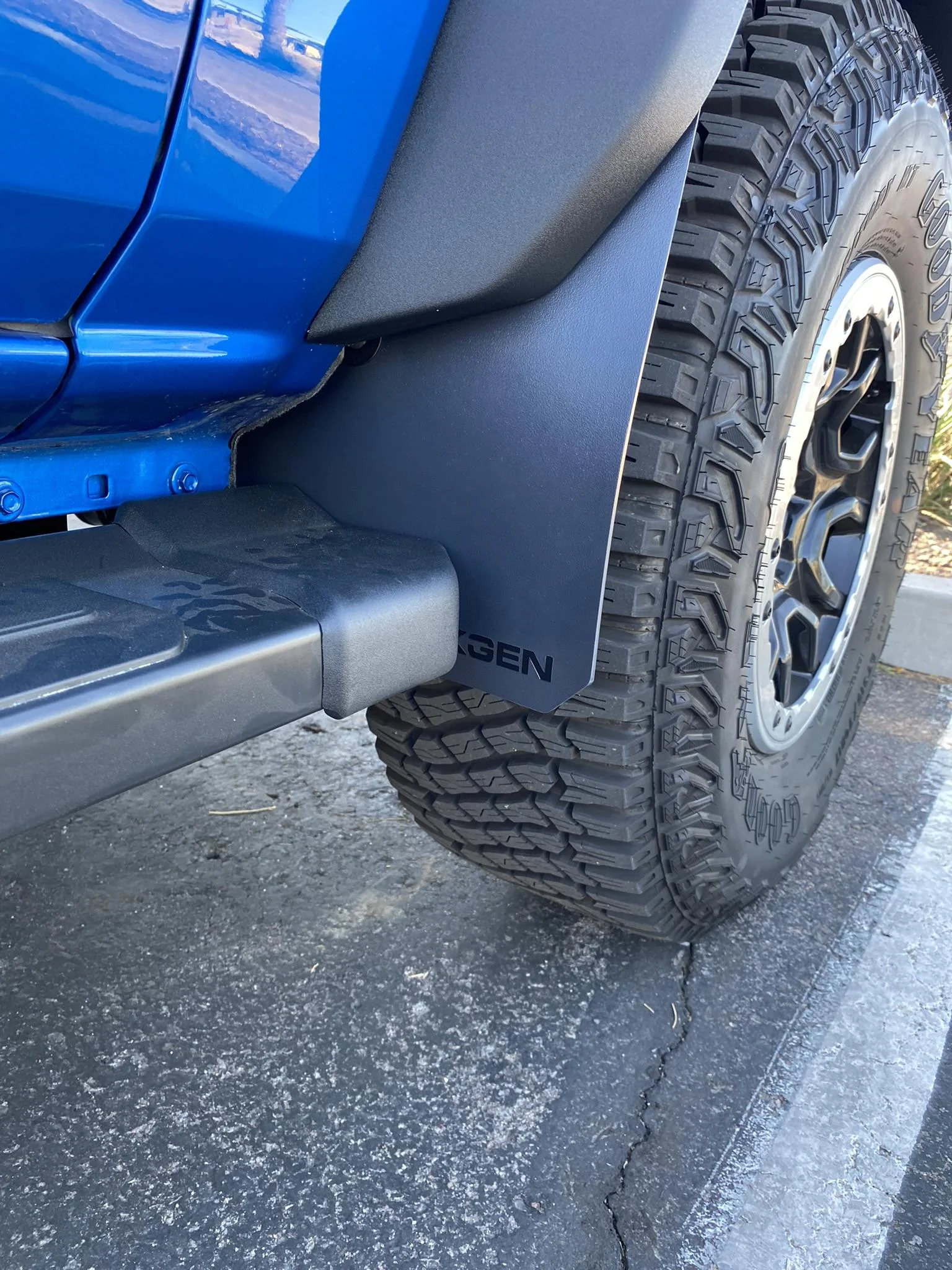 Ford Bronco Mud flaps that fit without installed running boards? 5EFC8638-790F-473E-800D-A9E28A93D517