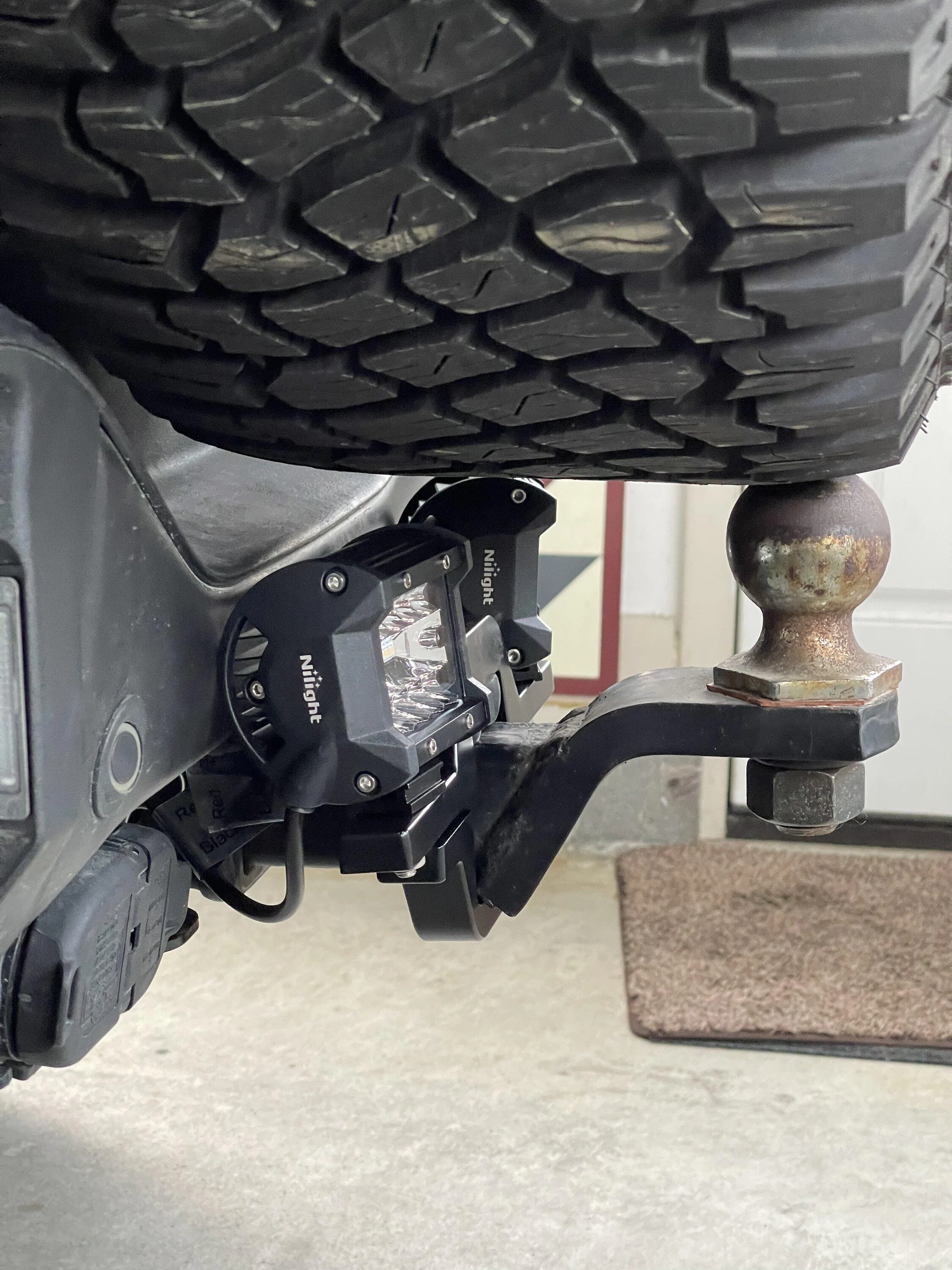 Ford Bronco Is this normal? Hitch sticks out BA70A1E8-AE2D-44C9-8D12-90055C64D18C
