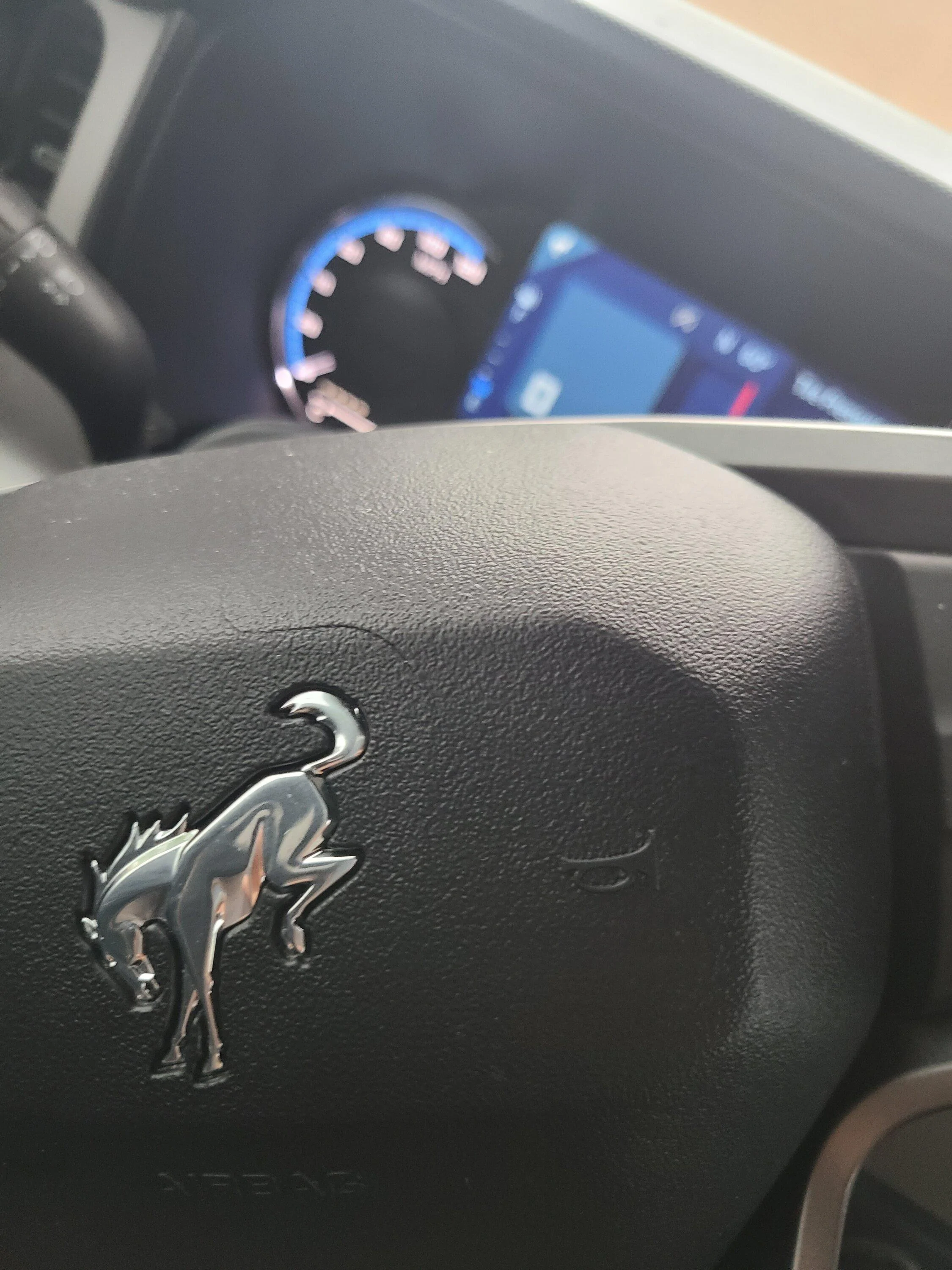 Ford Bronco Airbag / Steering Wheel crack? 20230312_182113