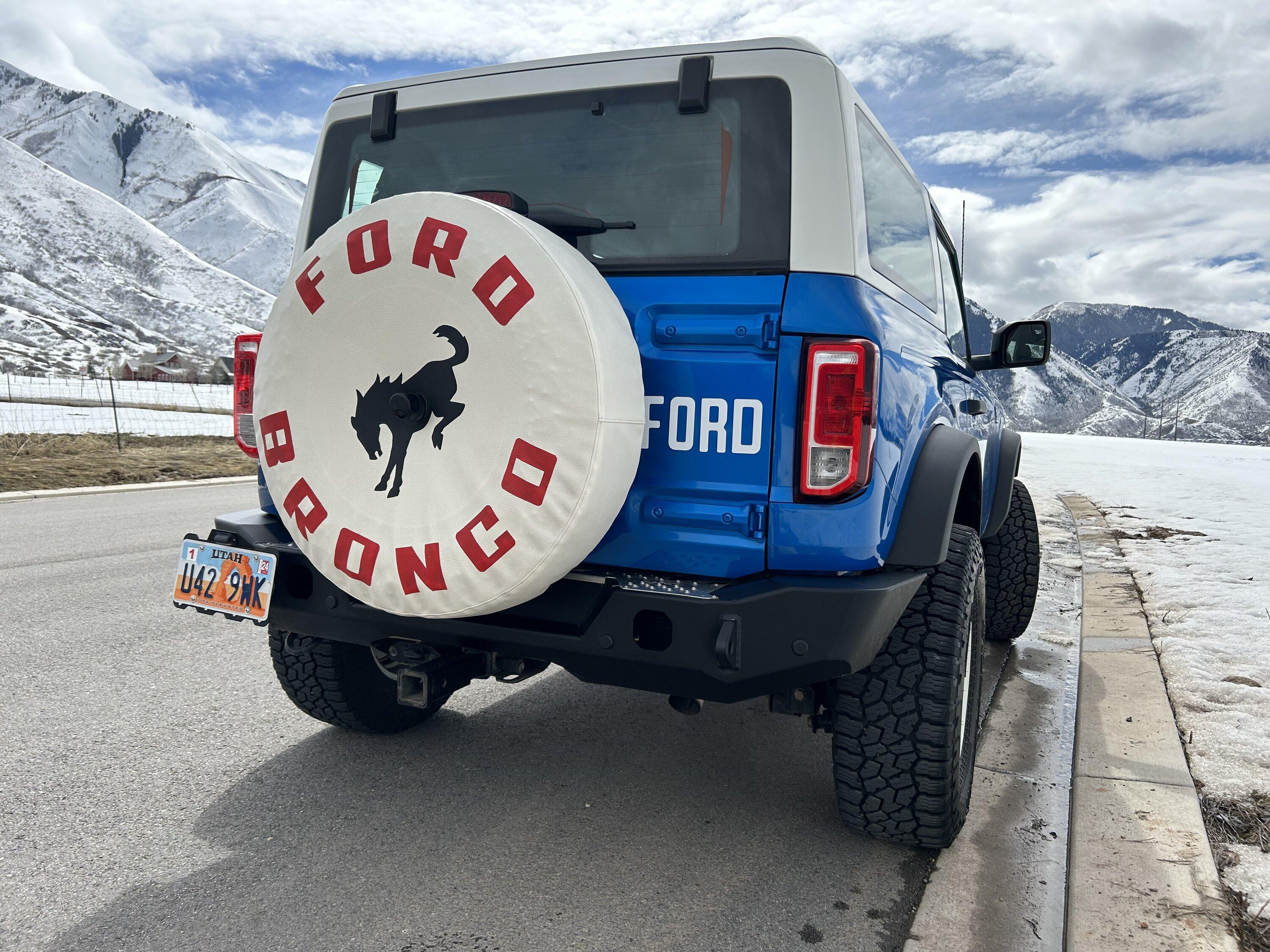 Ford Bronco 2021 2 door base built as Heritage Edition A9AE1B01-42AB-491B-BF41-36243CAB91C1