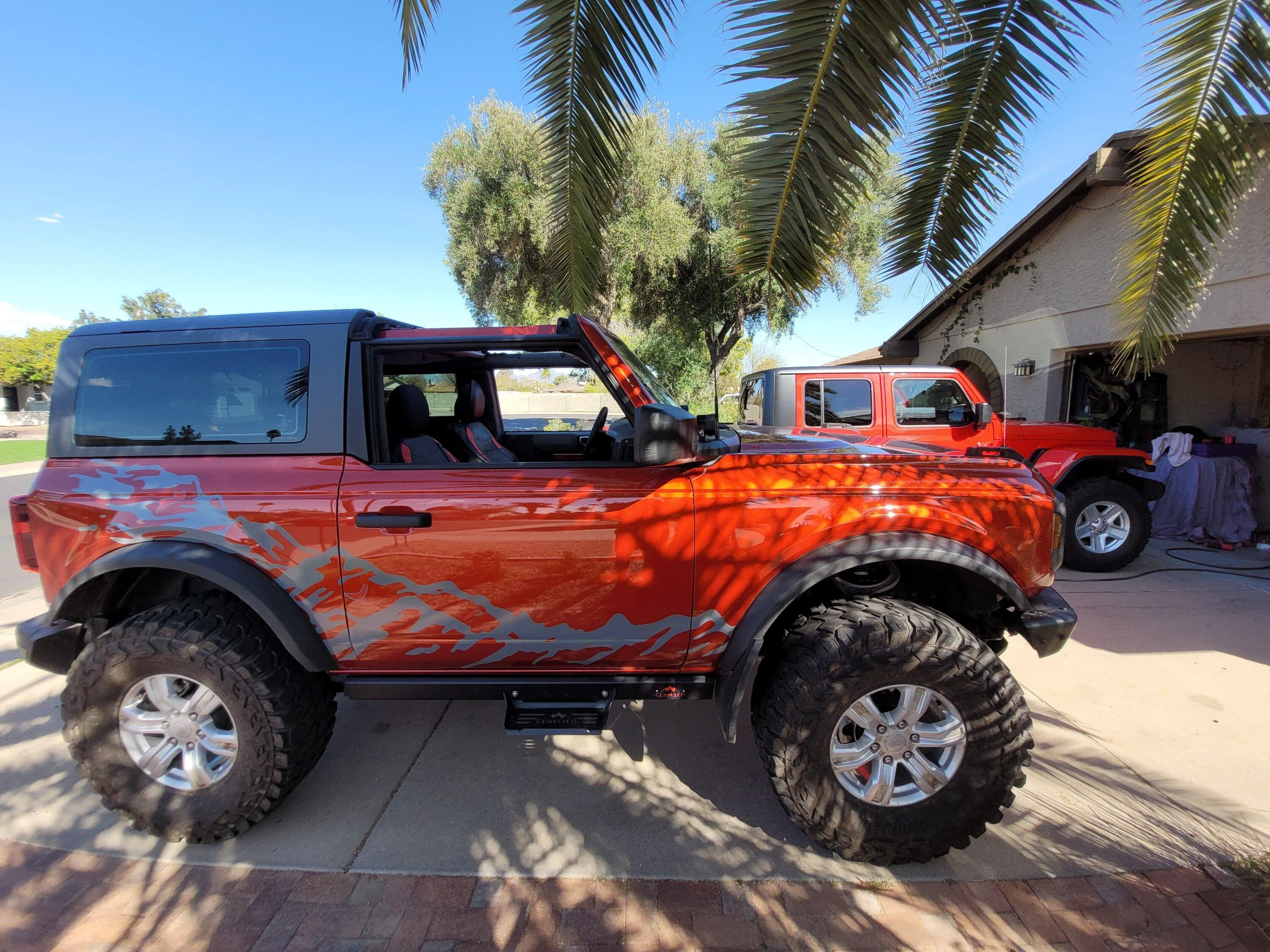 Ford Bronco Hot Pepper Red Base Bronco Budget Build 20230313_161313