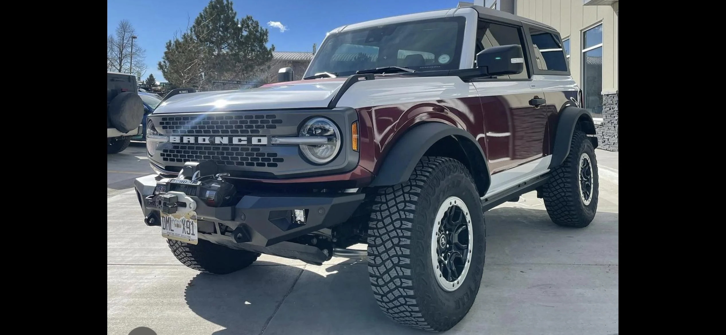 Ford Bronco Bronco Team 2 door. Bronco wra