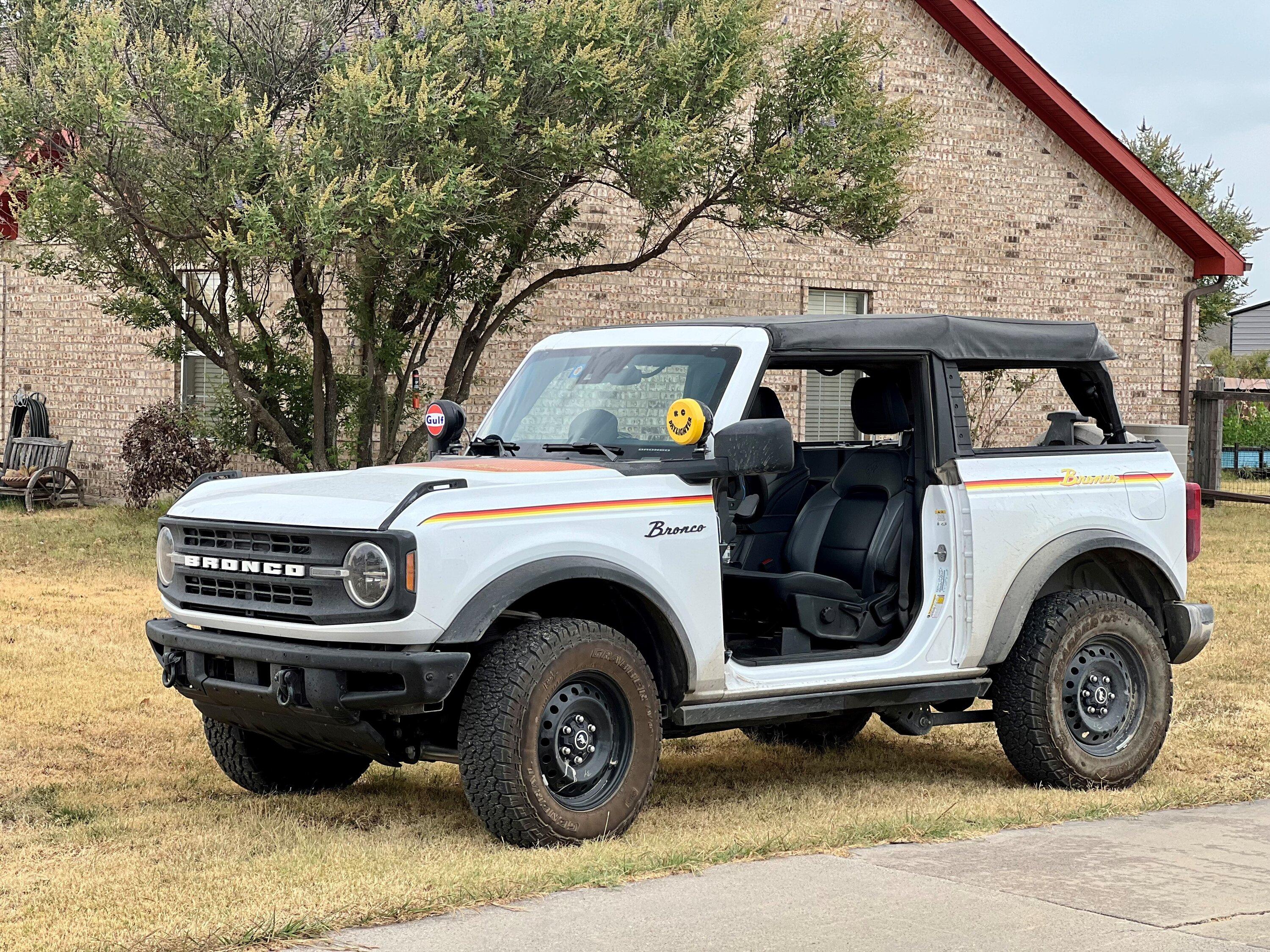 Ford Bronco You can’t beat the SOFT top! nowindowsdoors