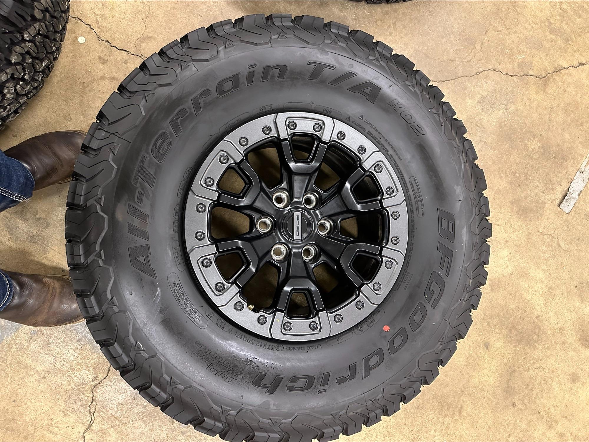 Oregon - 2023 Bronco Raptor Forged beadlock wheels and tires $3300 ...