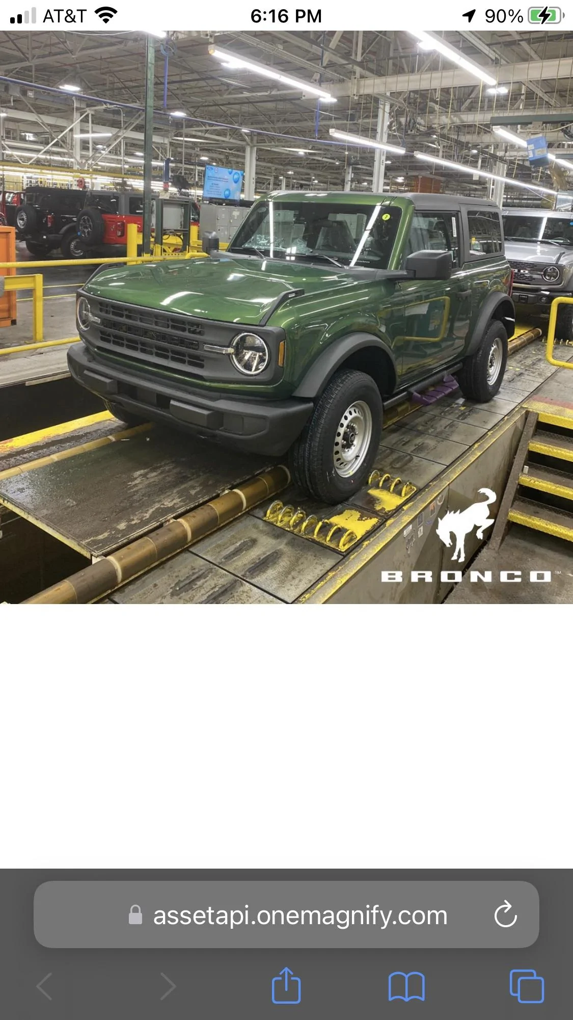 Ford Bronco 03/06/2023 Build Week B2059A0B-5094-4B84-BED4-8641C6F6E416