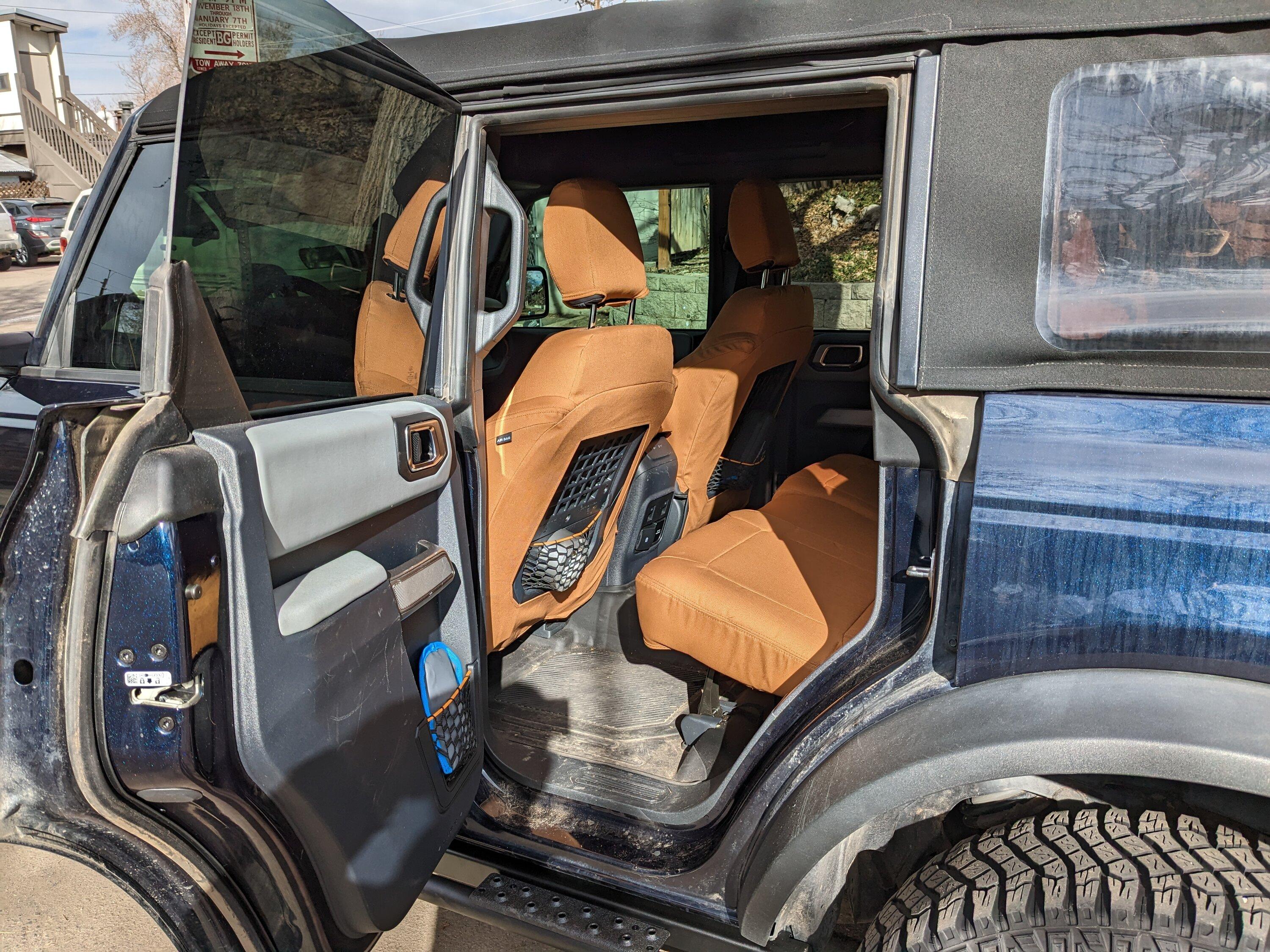 Ford Bronco Seat Cover Recommendations PXL_20230314_221449330