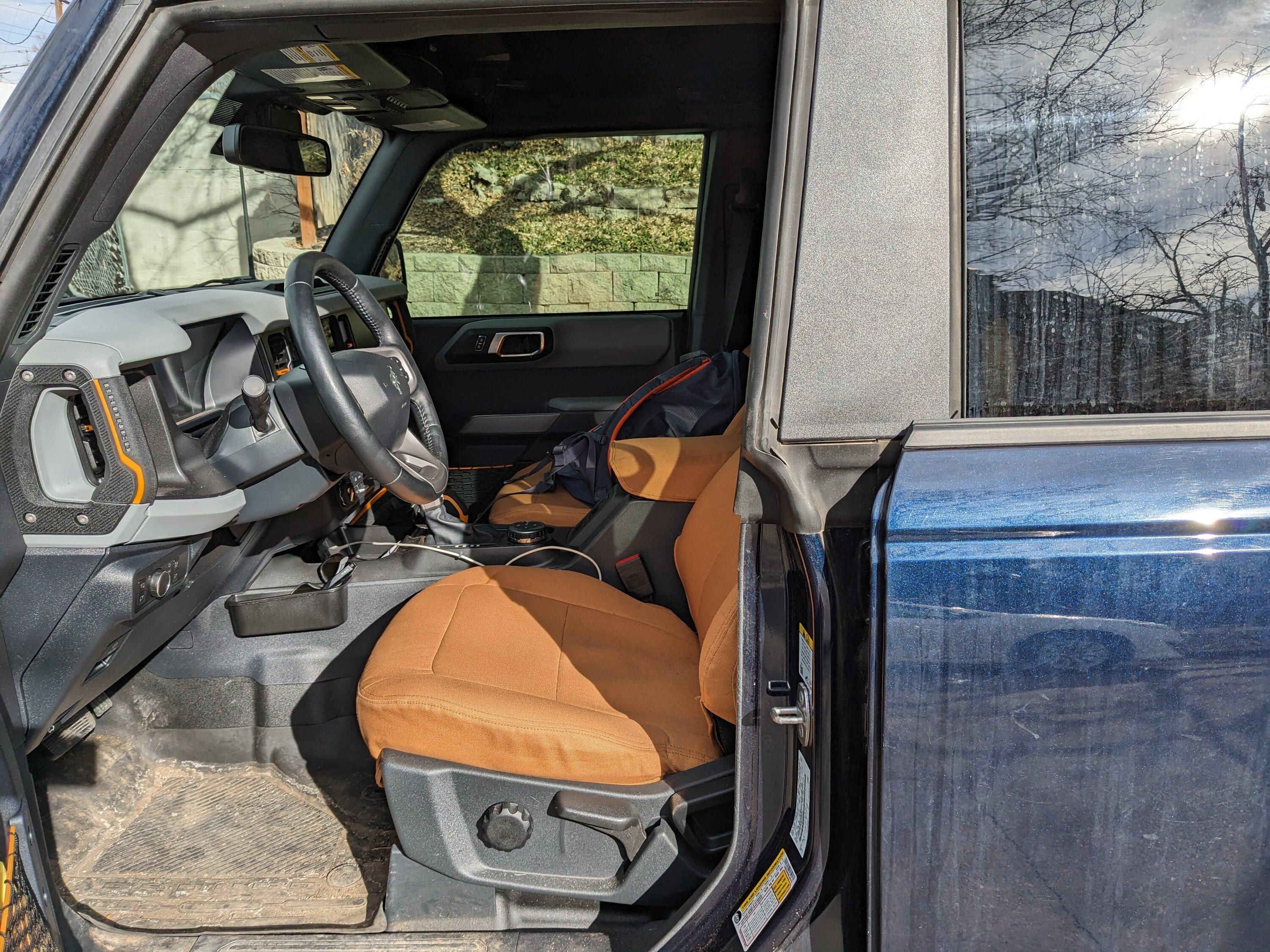 Ford Bronco Seat Cover Recommendations PXL_20230314_221500547