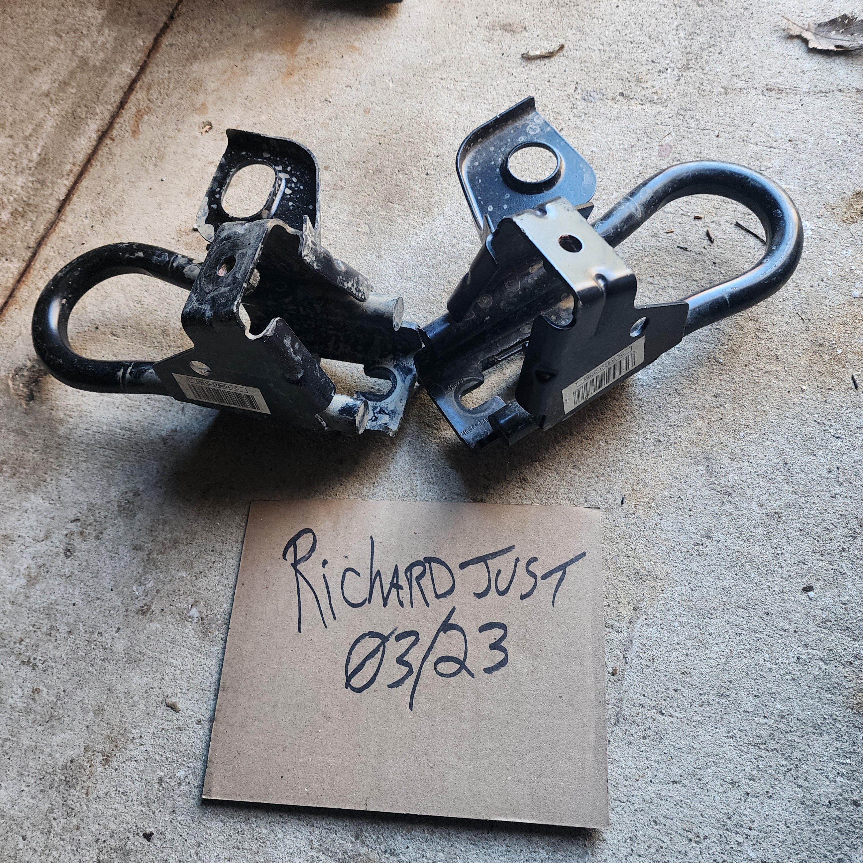 Ford Bronco 21-22 Front Tow Hooks- $100 obo tow hooks