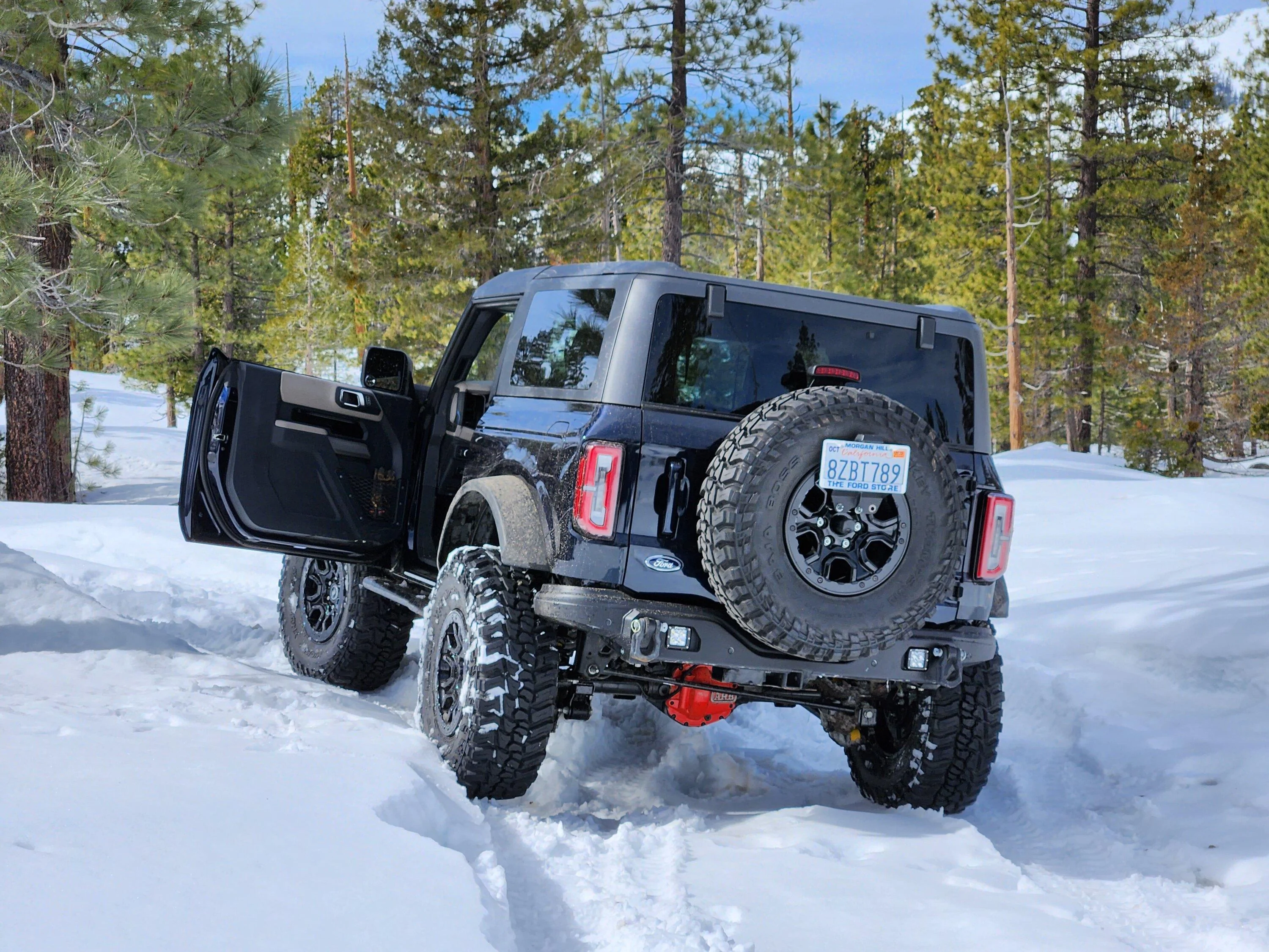 Ford Bronco Rack-Hack.  HOSS 3.0 severe duty STEERING RACK and TIE RODS ...Ford Performance M-3200-WT 20230219_123402
